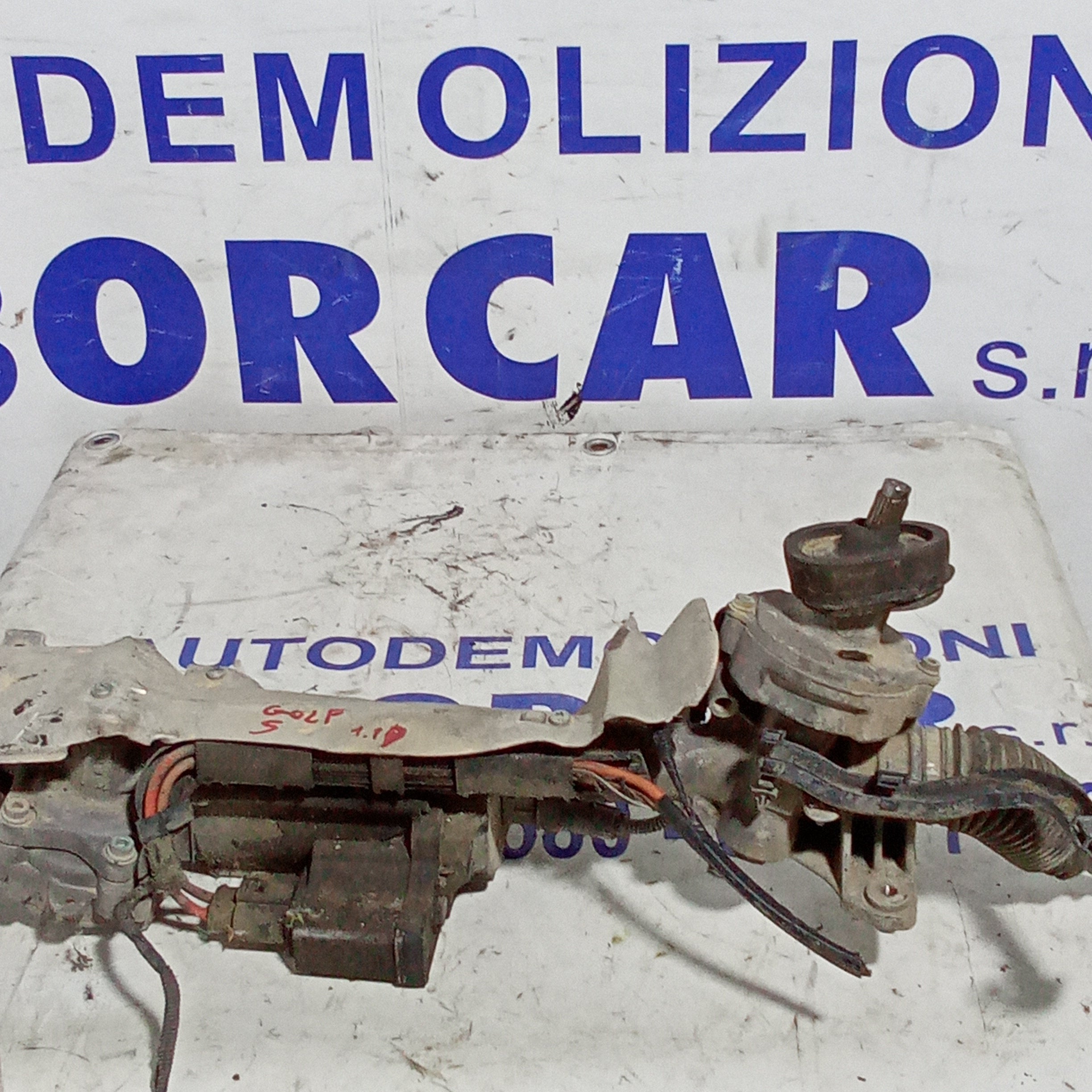 scatola sterzo volkswagen golf 5 1.9tdi anno 2003/2008