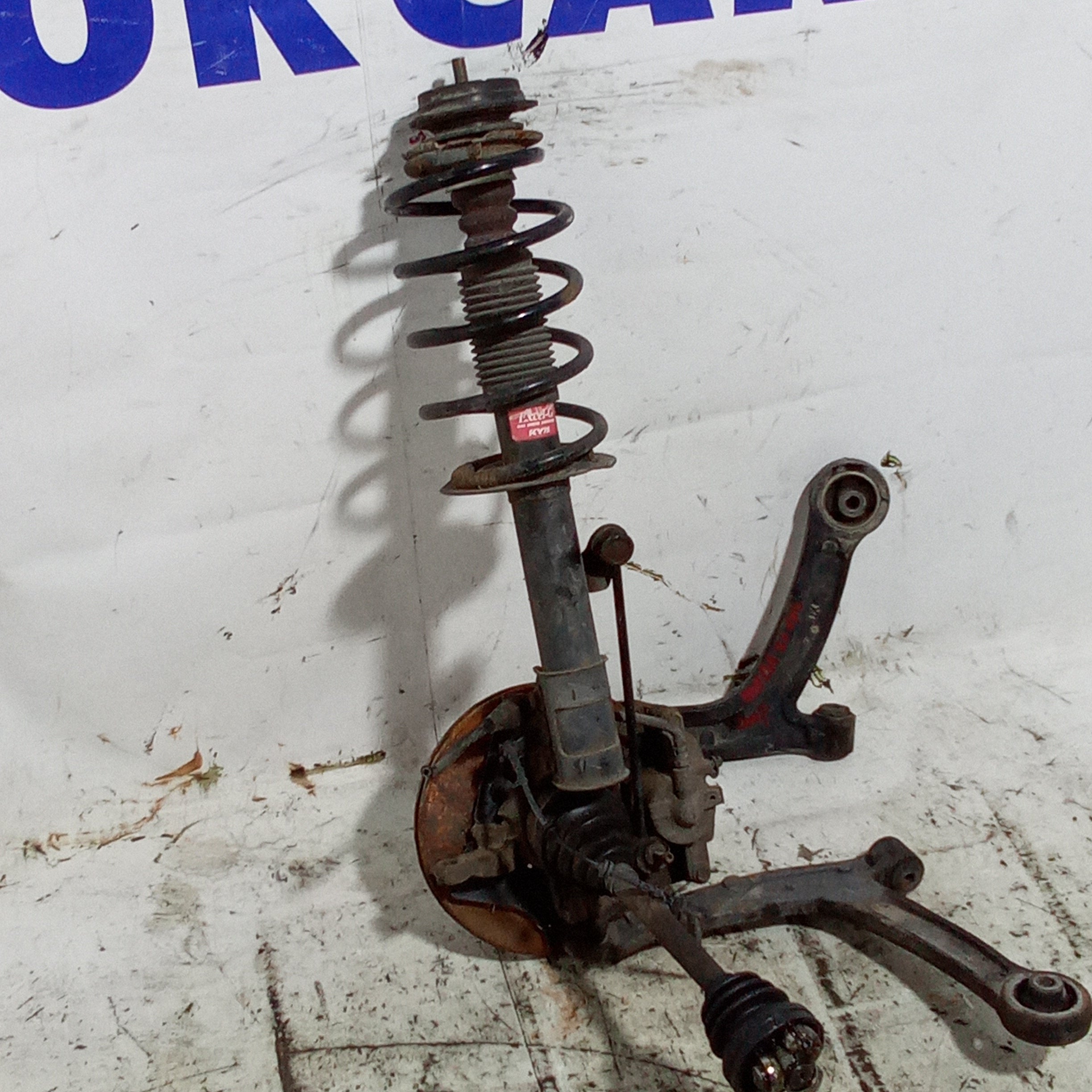 Fusello completo anteriore sinistro con braccetto di ricambio fiat panda 4x4 1.3mjt anno 2007