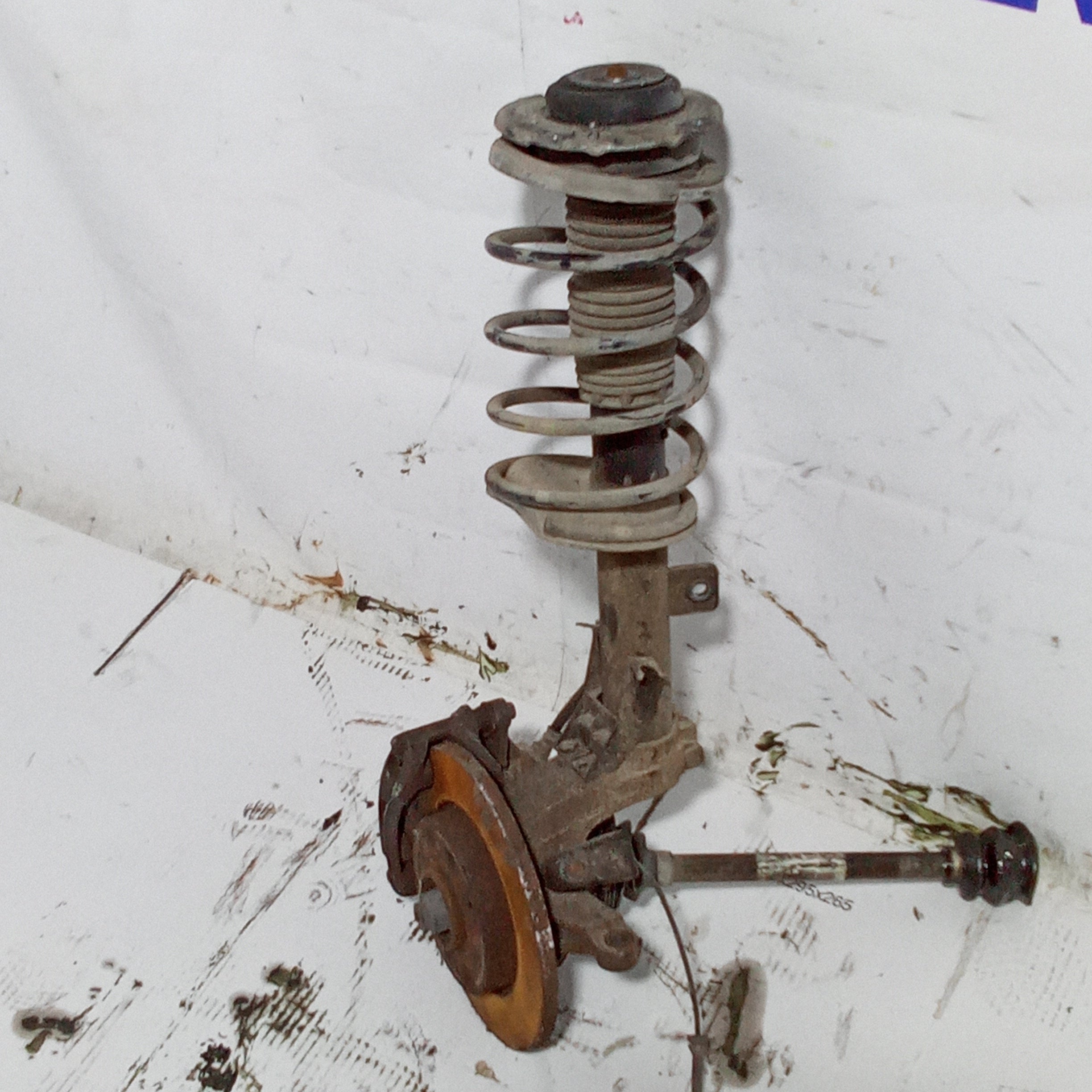 Fusello completo anteriore sinistro peugeot 206 1.4 benzina anno  2009