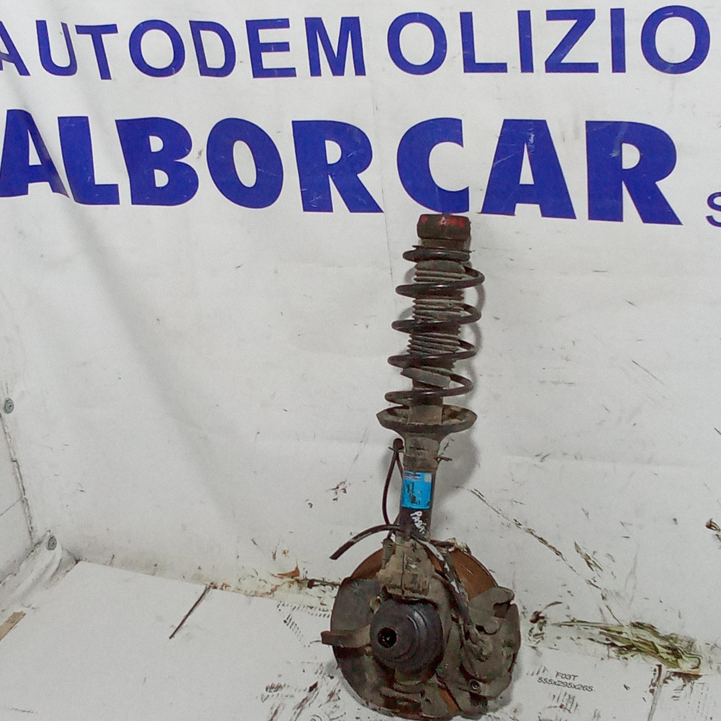 Fusello anteriore sinistro volkswagen passat 2.0 tdi anno 2006