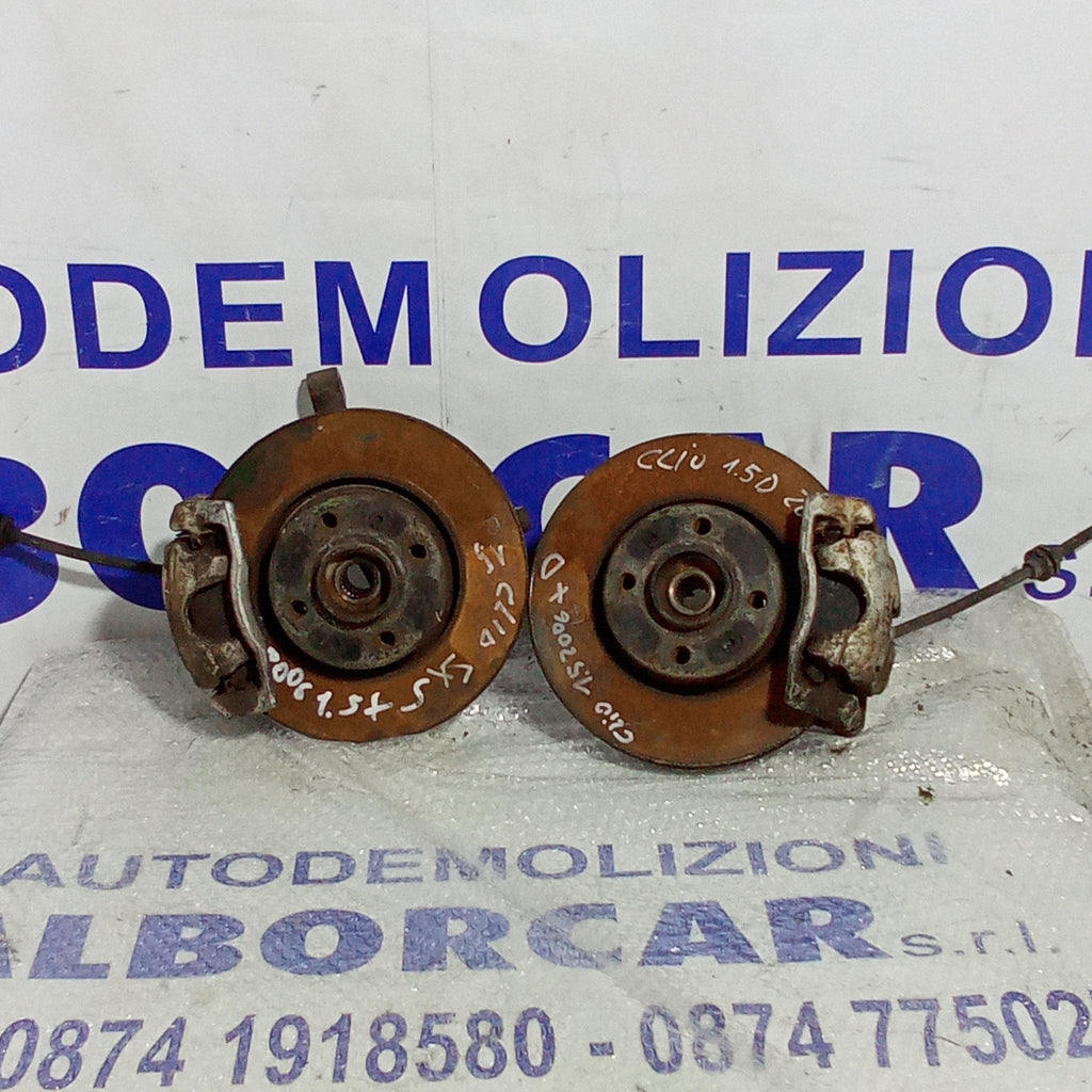 Coppia fuselli anteriore renault clio 1.5cdti anno 2006 vendibili anche singolarmente