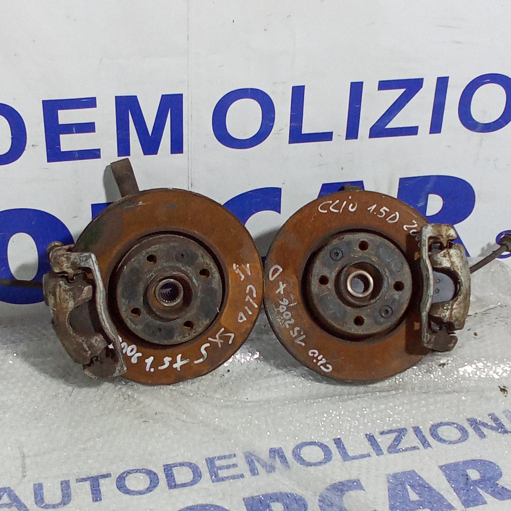 Coppia fuselli anteriore renault clio 1.5cdti anno 2006 vendibili anche singolarmente