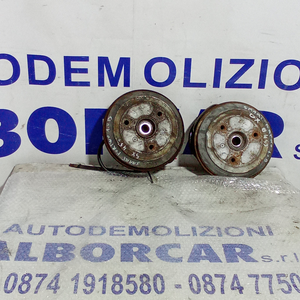 Coppia mozzi posteriori completi smart for two 1.0 benzina anno 2006