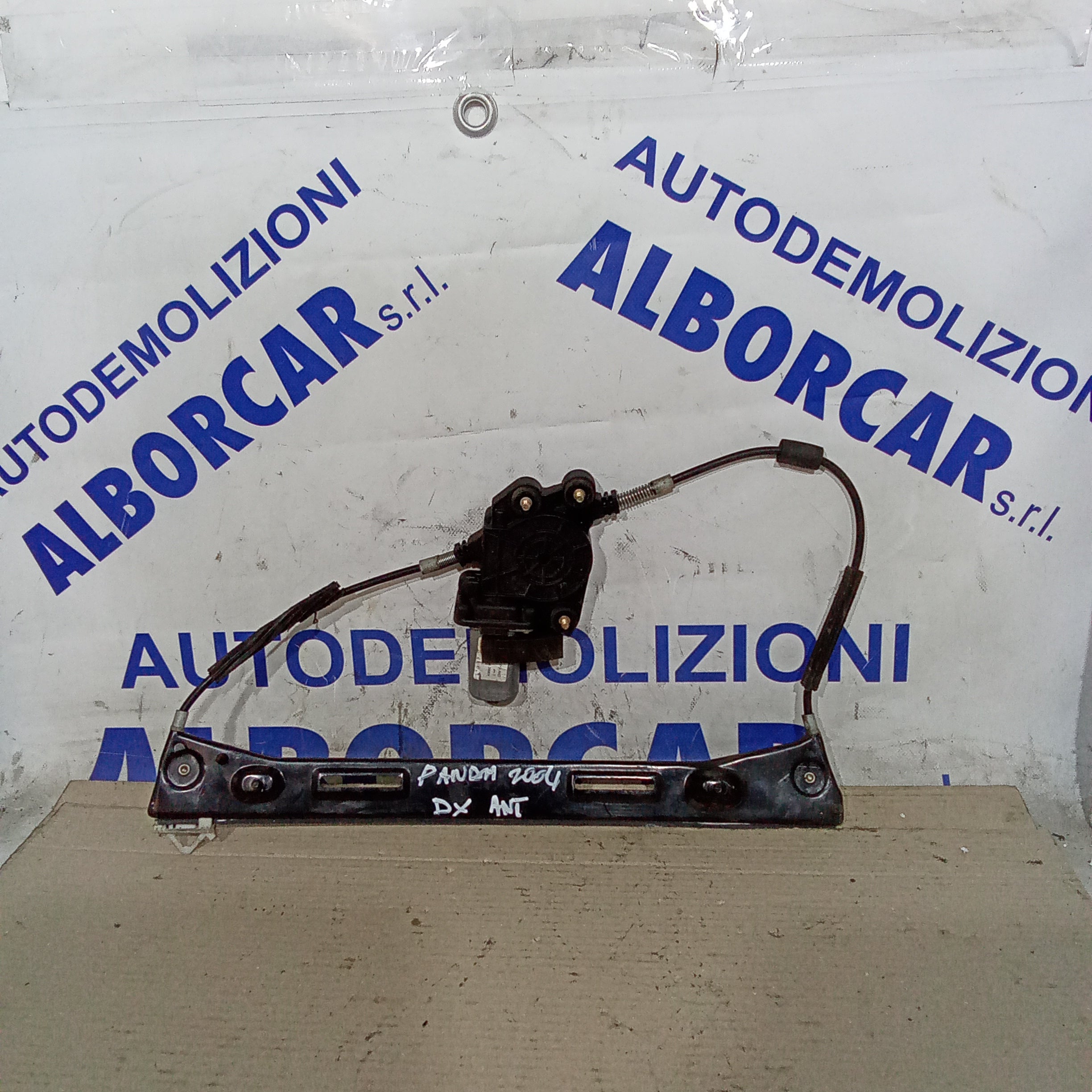 motorino alzavetri anteriore destro fiat panda anno 2004