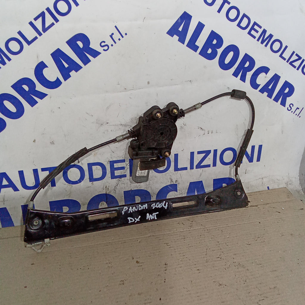 motorino alzavetri anteriore destro fiat panda anno 2004
