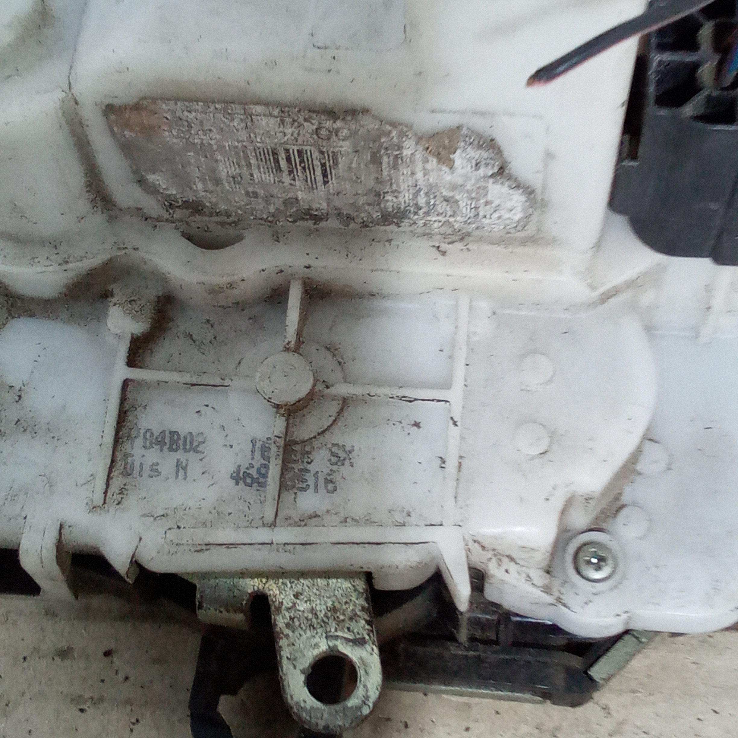 Serratura posteriore sinistra fiat panda anno 2006