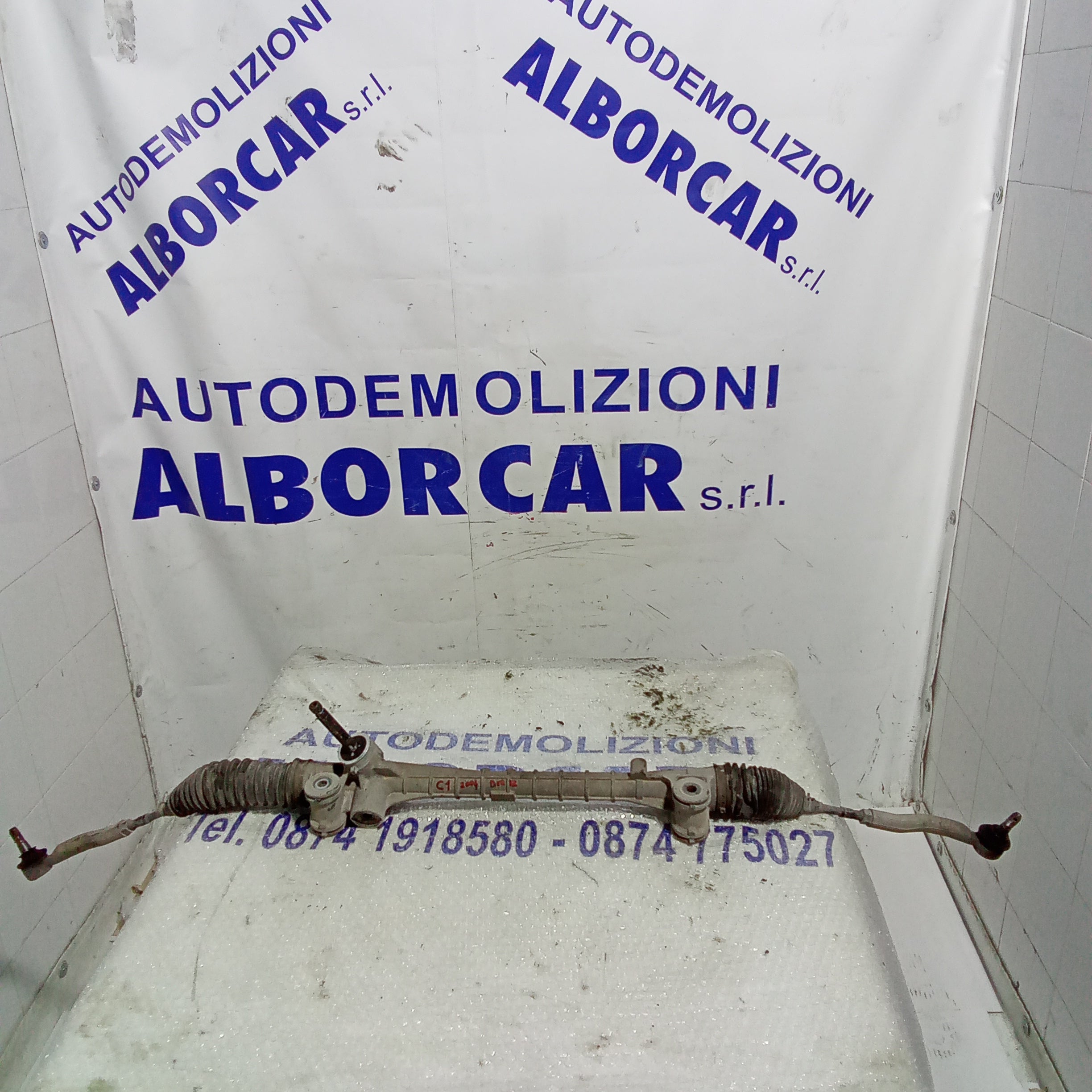 scatola sterzo citroen C1 1.2 benzina anno 2004