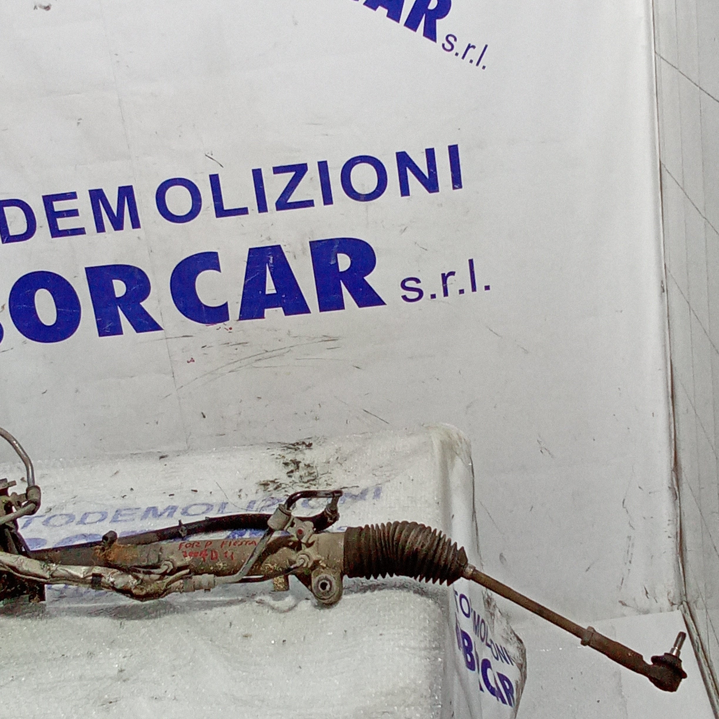 scatola sterzo ford fiesta 1.4 tdci anno 2007