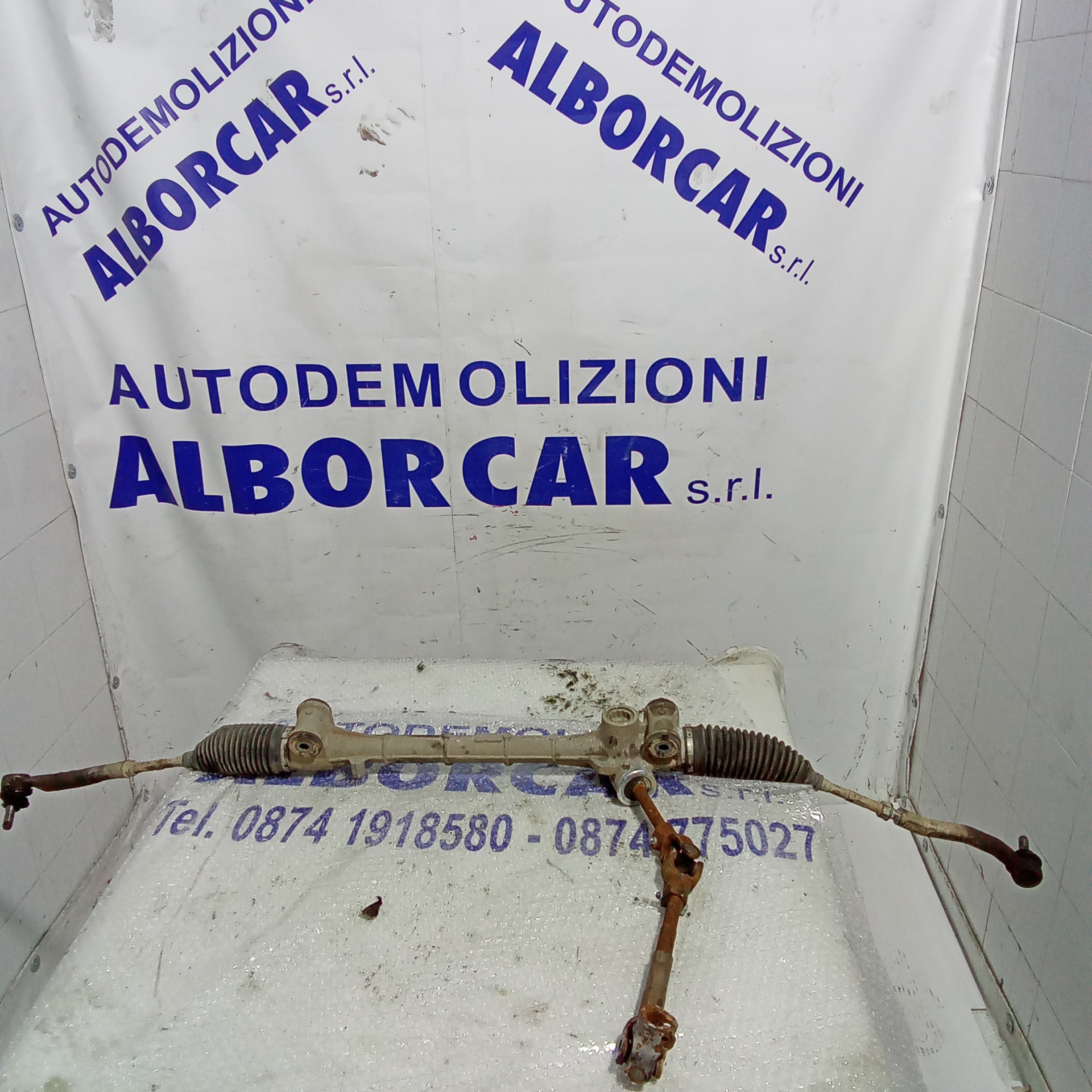 scatola sterzo toyota yaris 1.3 benz. anno 2006