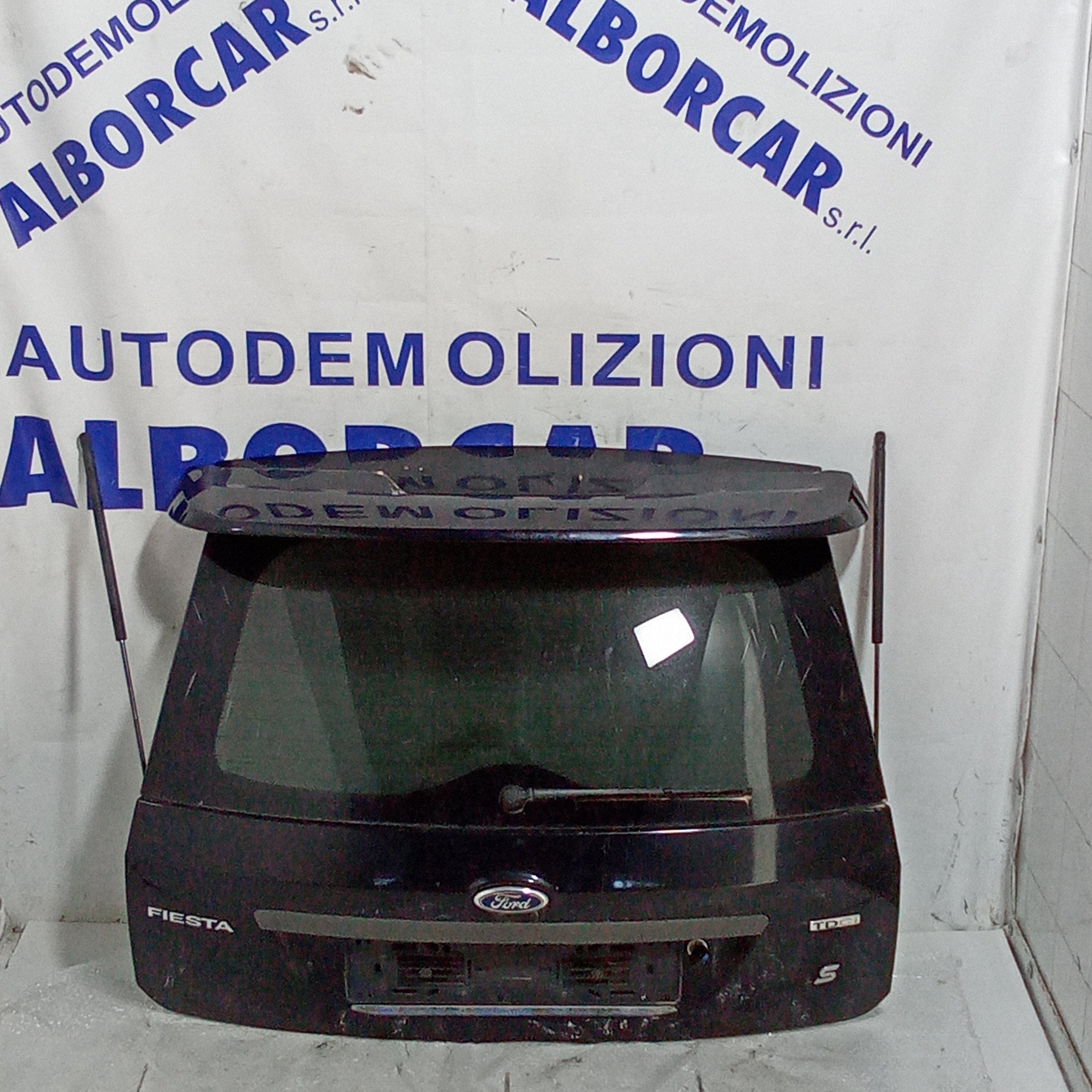 trunk lid ford fiesta 1.4tdci year 2006