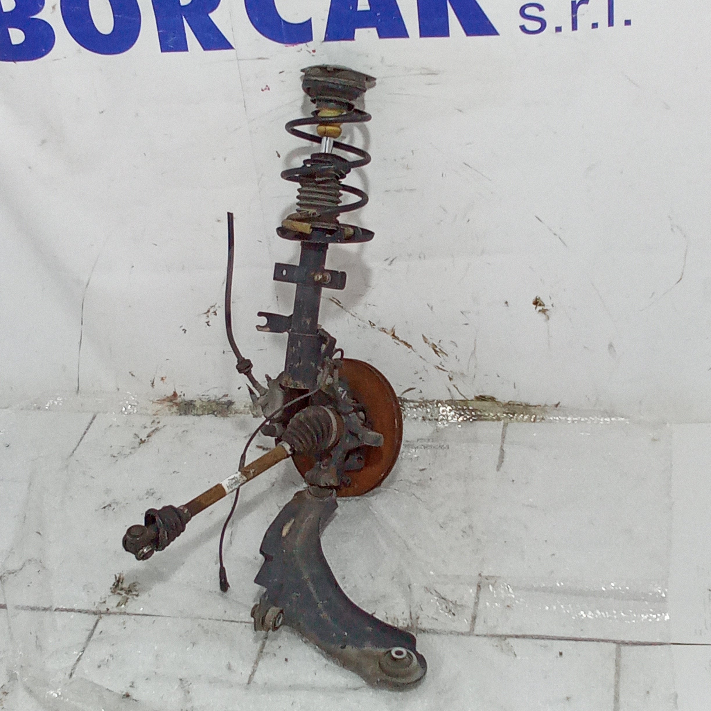 Complete right front spindle Renault Clio 1.5 CDTI year 2015