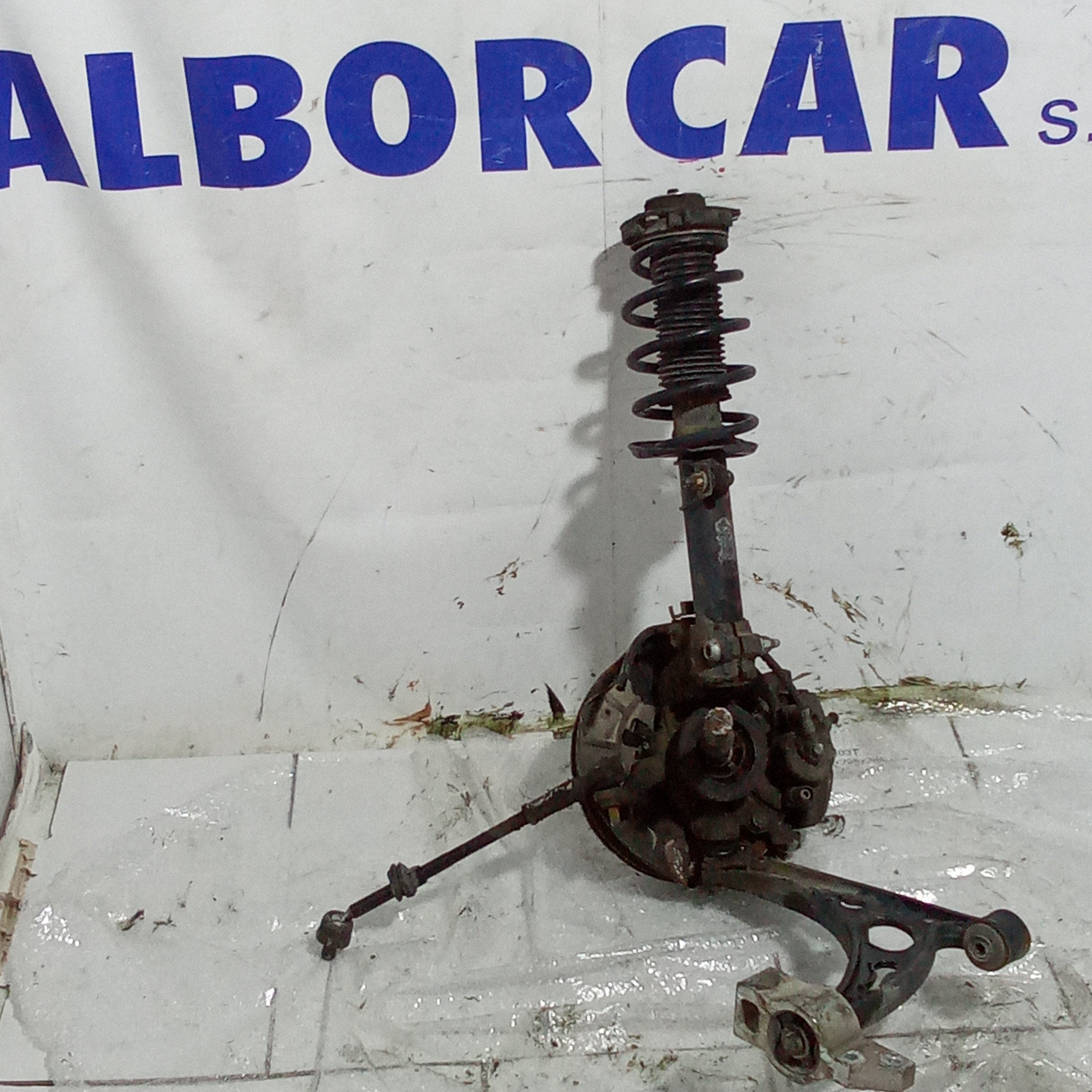 Complete left front steering knuckle Audi A3 2.0tdi year 2003