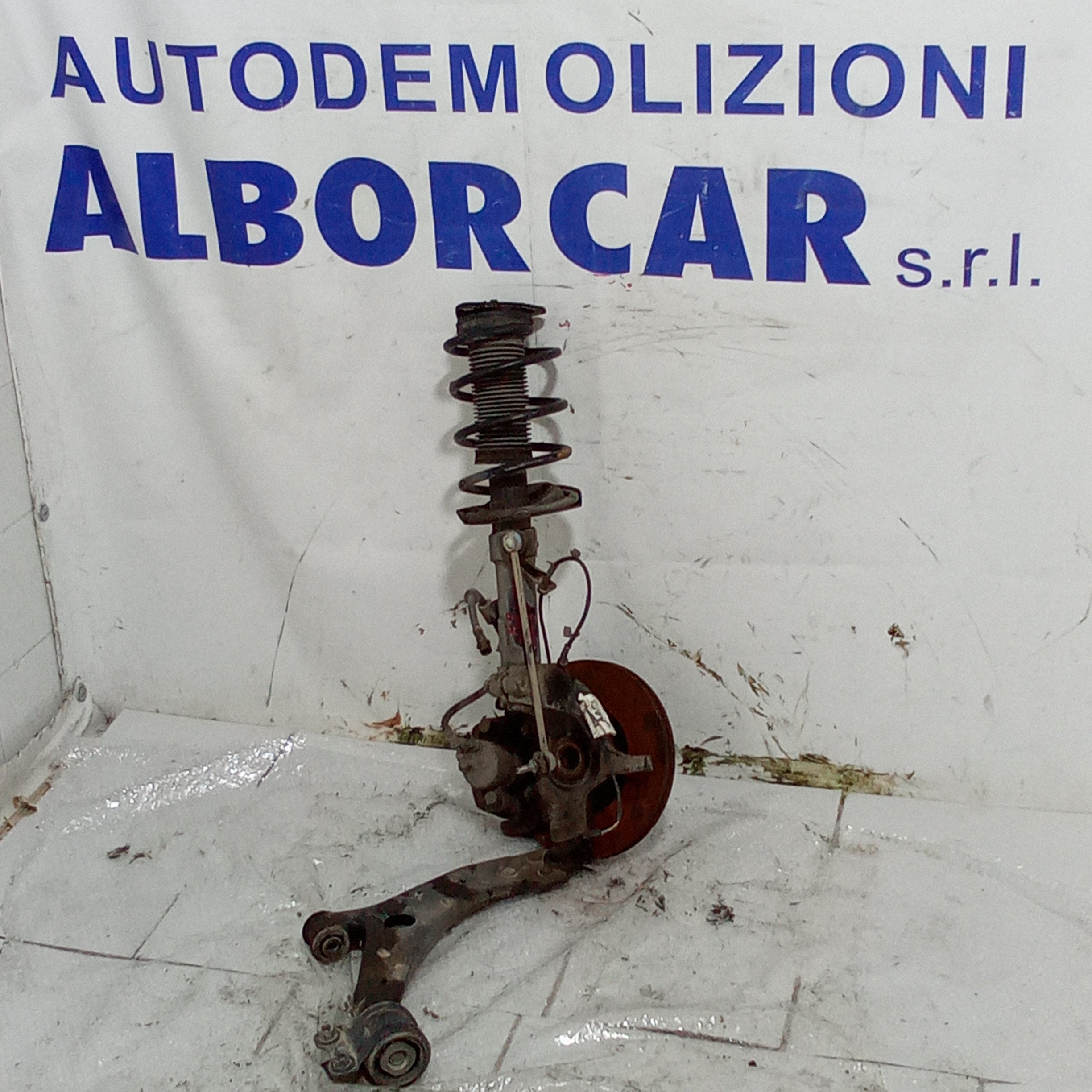 Complete front right steering knuckle Ford C MAX 1.6tdci year 2006