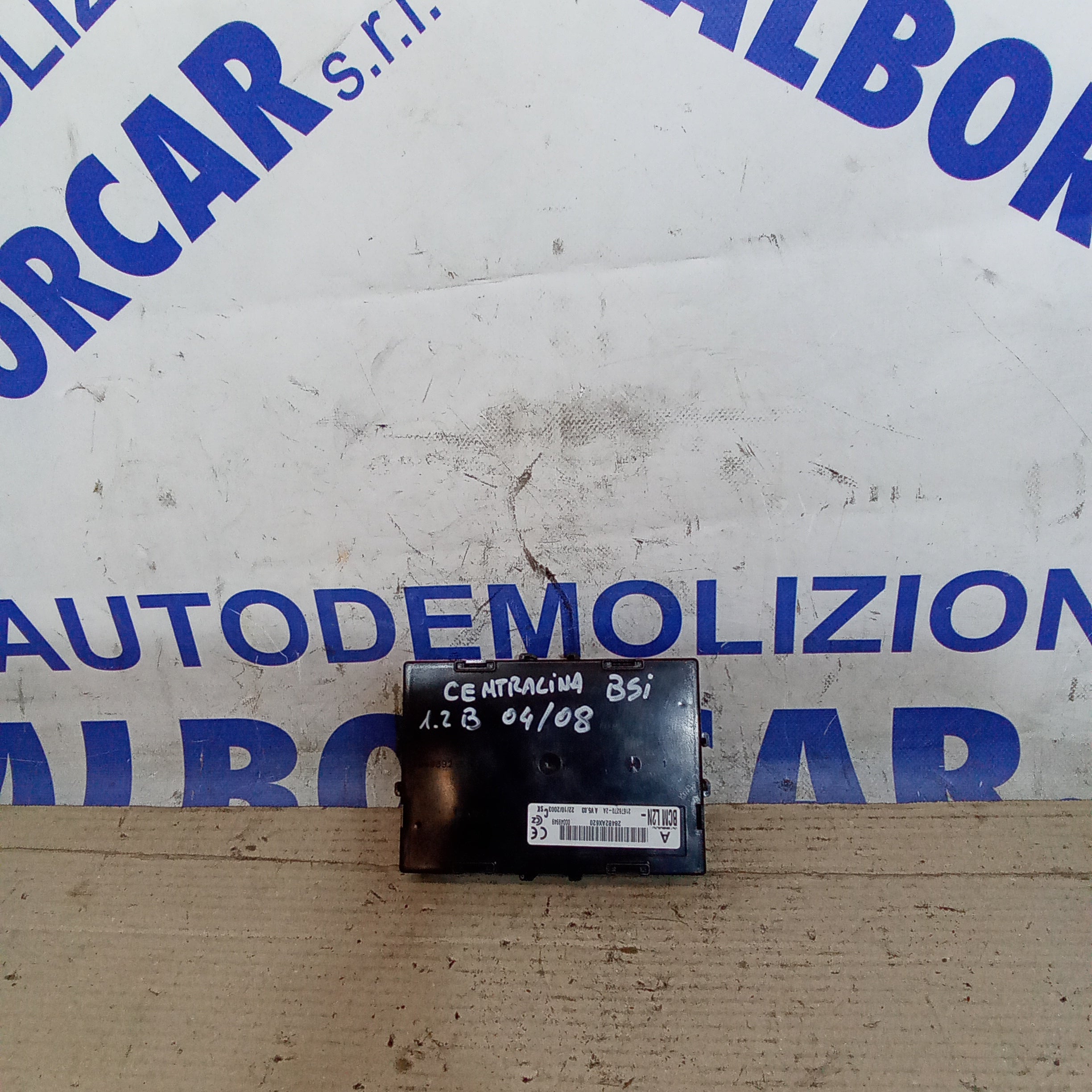 BSI unit Renault Clio 1.2 gasoline year 2004/2008