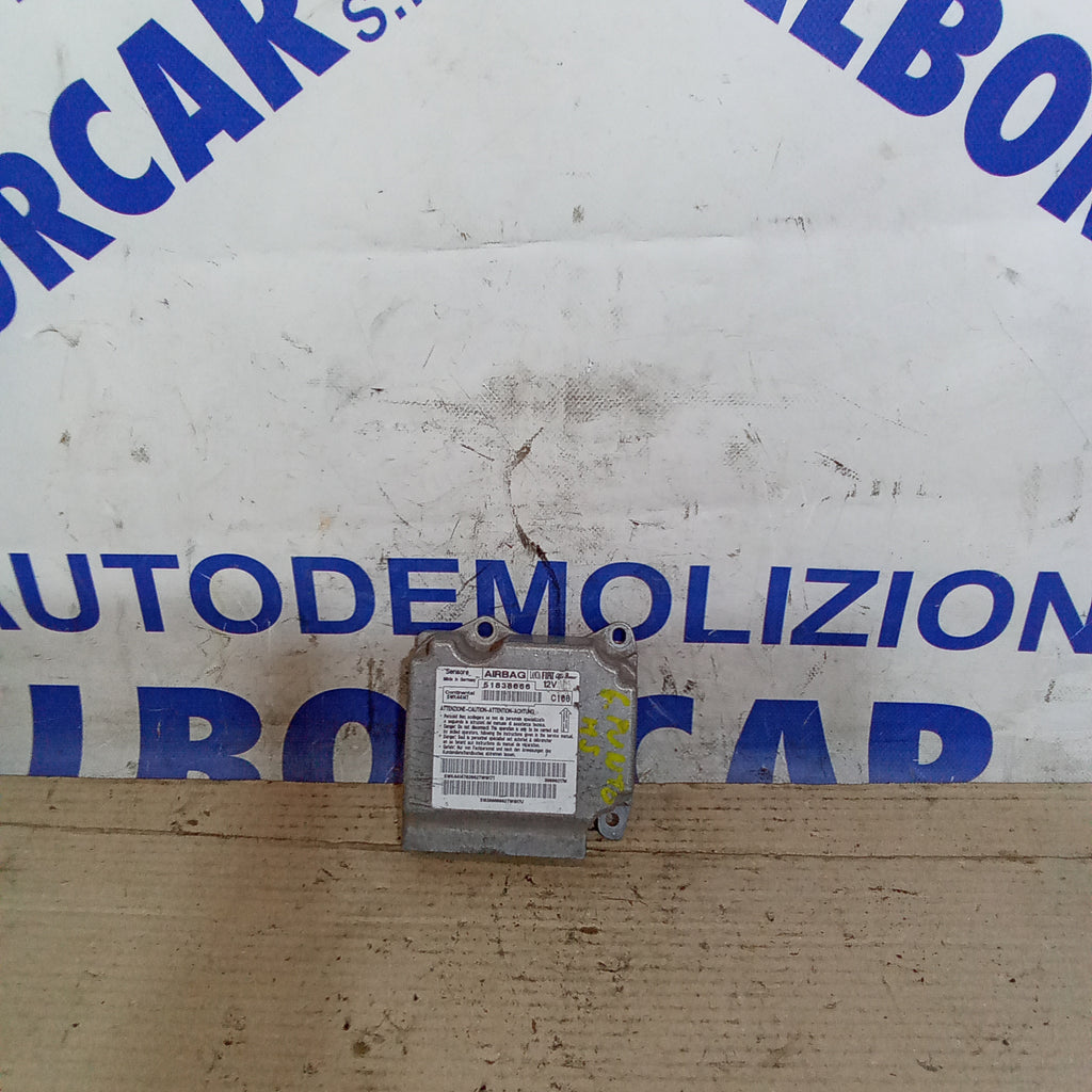 airbag control unit Fiat Grande Punto 2 series 1.2 petrol year 2005/2018 code 51838066