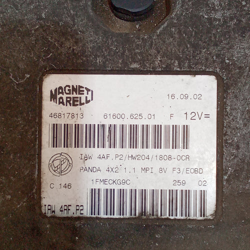 ECU Fiat Panda 1ª serie 1.1 gasolina año 1991/2003