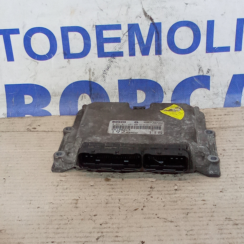 Engine control unit Fiat Stilo 1.9 JTD 115hp year 2003/2006