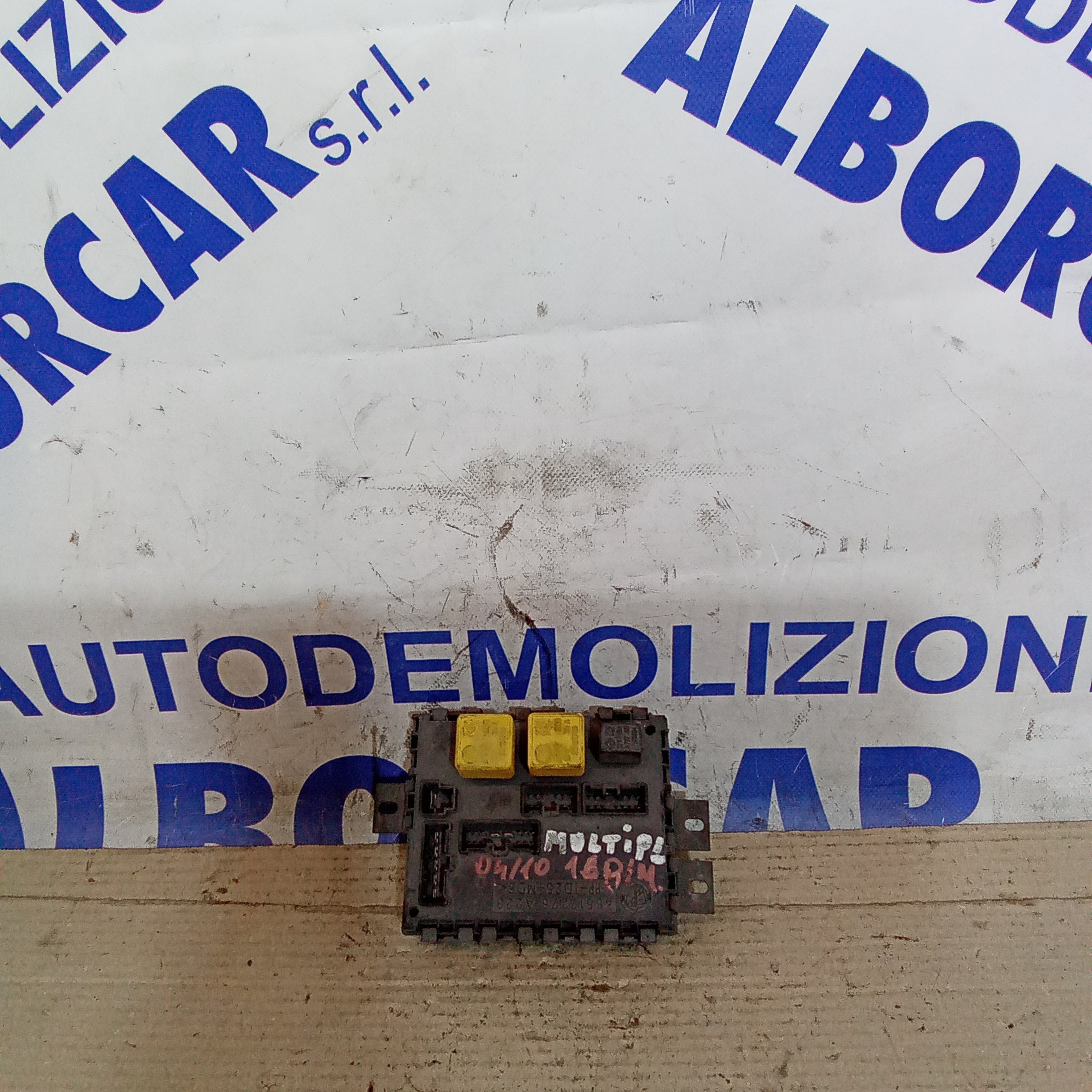 Fuse box control unit Fiat Multipla 1.6 petrol/methane year 2004/2010