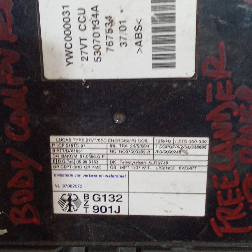 Unidad de control de la carrocería, caja de fusibles Land Rover Freelander 2.0 diésel año 2006