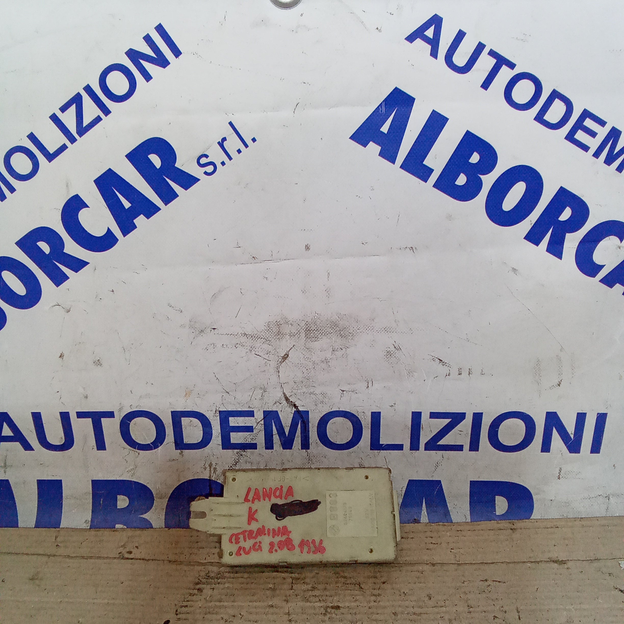 body computer control unit lights Lancia K 2.0 petrol year 1996 code B883