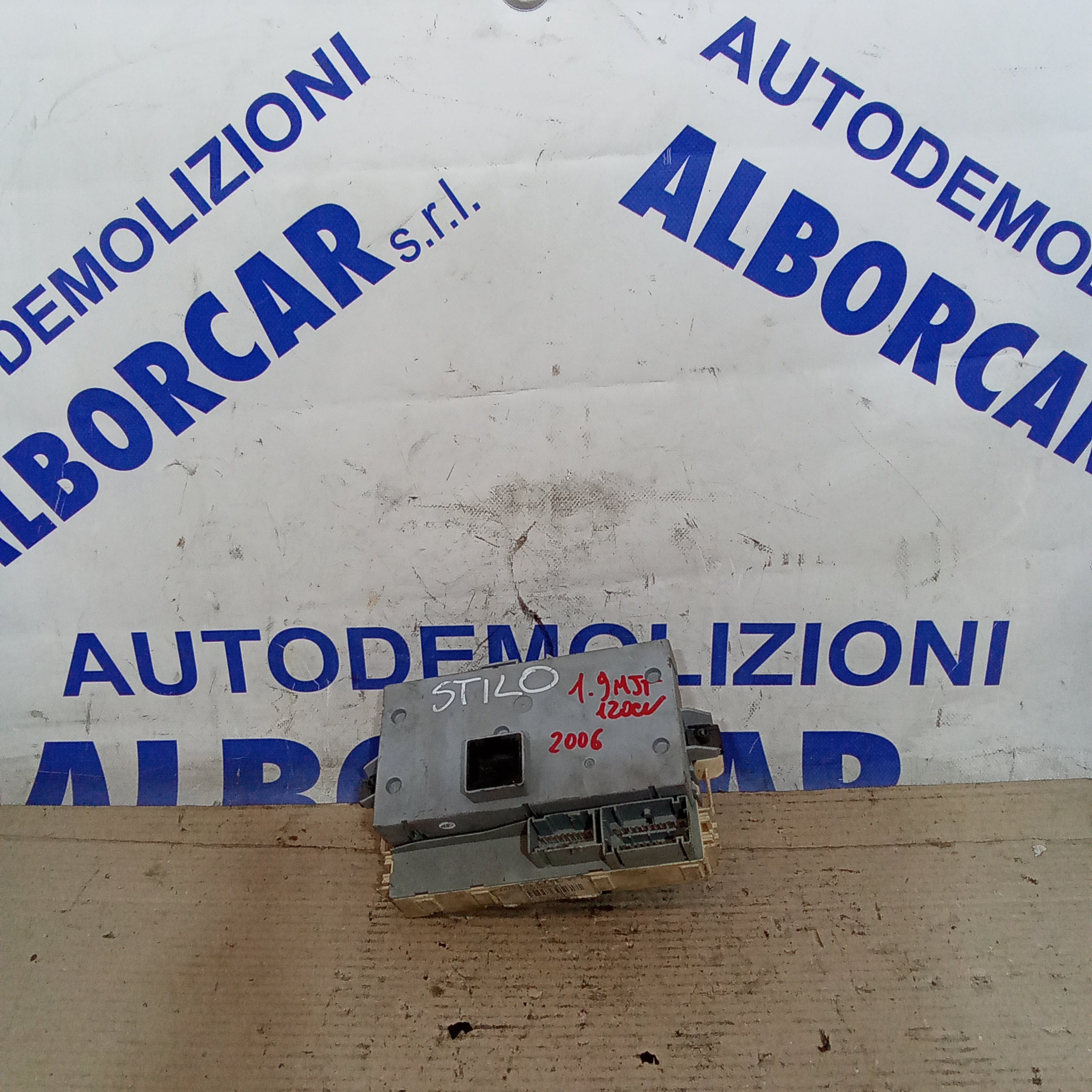 Body computer control unit fuse box Fiat Stilo 1.9mjt 120hp year 2006