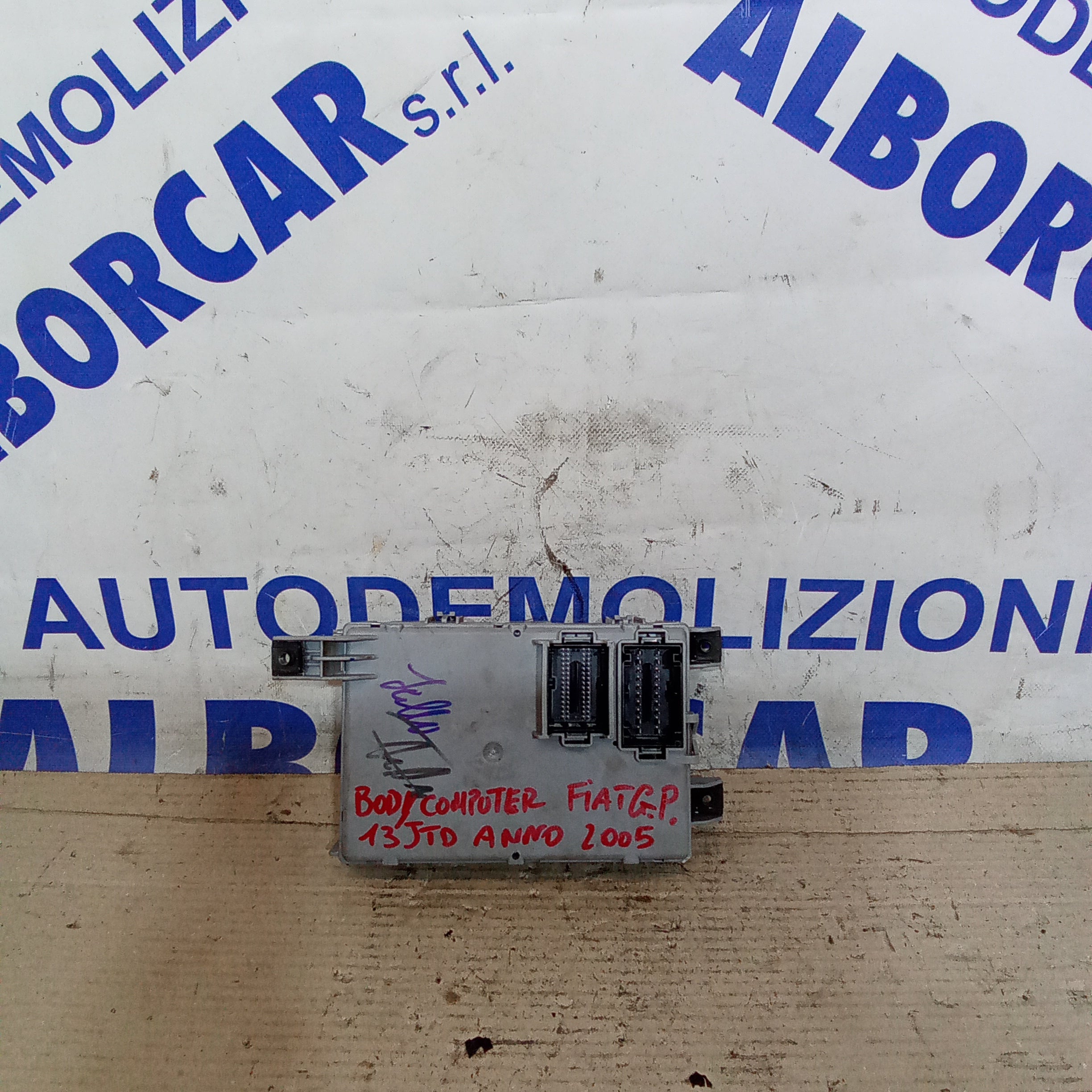 Fiat Grande Punto 1.3 JTD Body Control Module, year 2005, code 00518263170