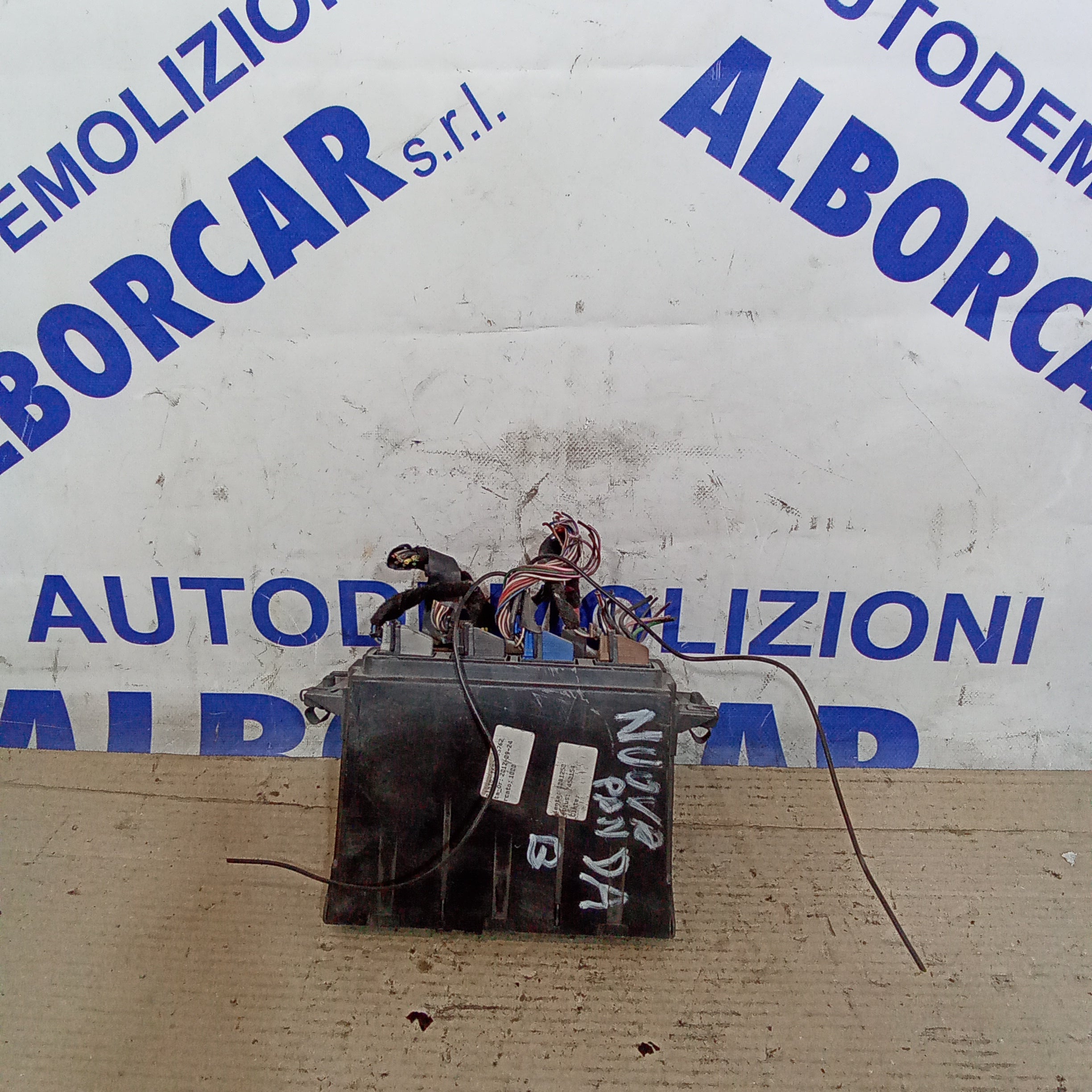 body computer fuse box Fiat Panda 169 2nd series 1.2 petrol year 2011 code 51870142
