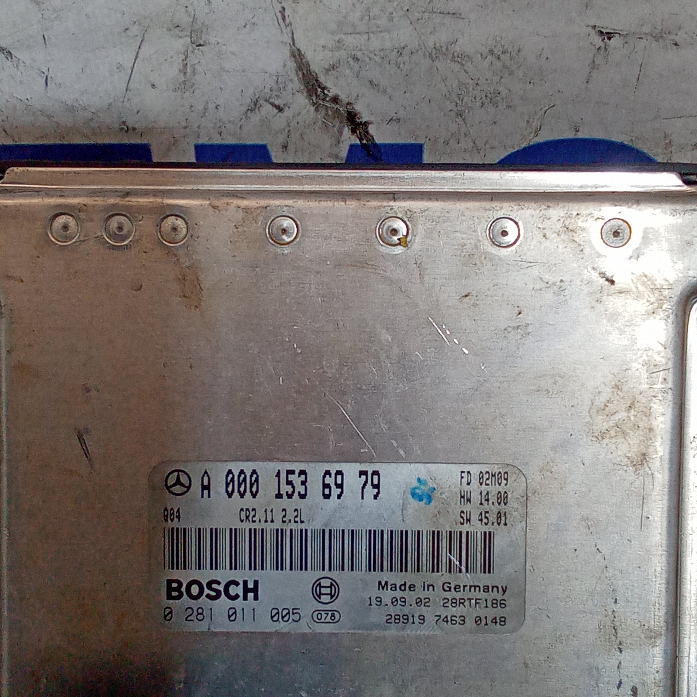 Mercedes C220 2.2cdi ECU year 2002/2007