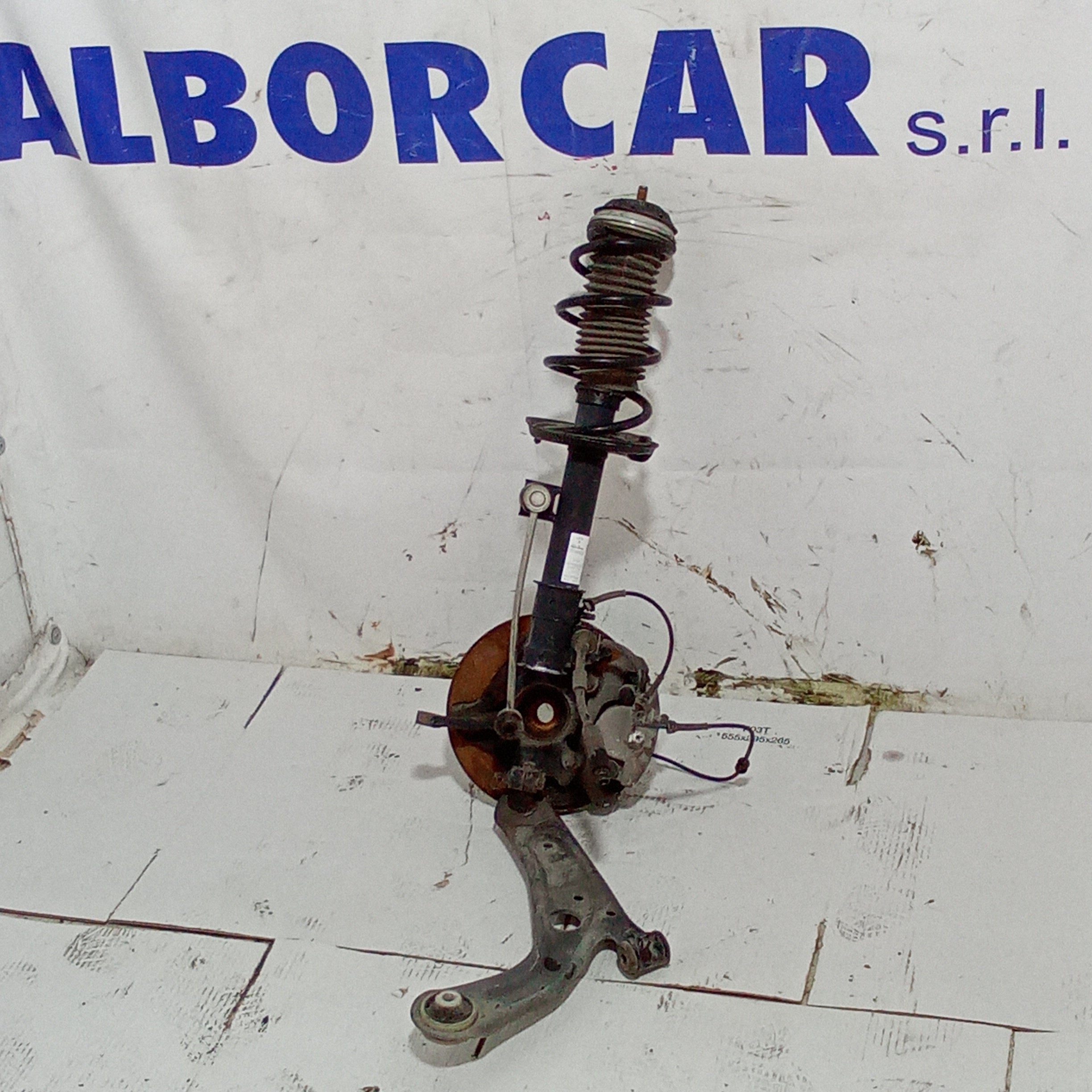 Complete left front steering knuckle Fiat Panda 1.3 mjt year 2017