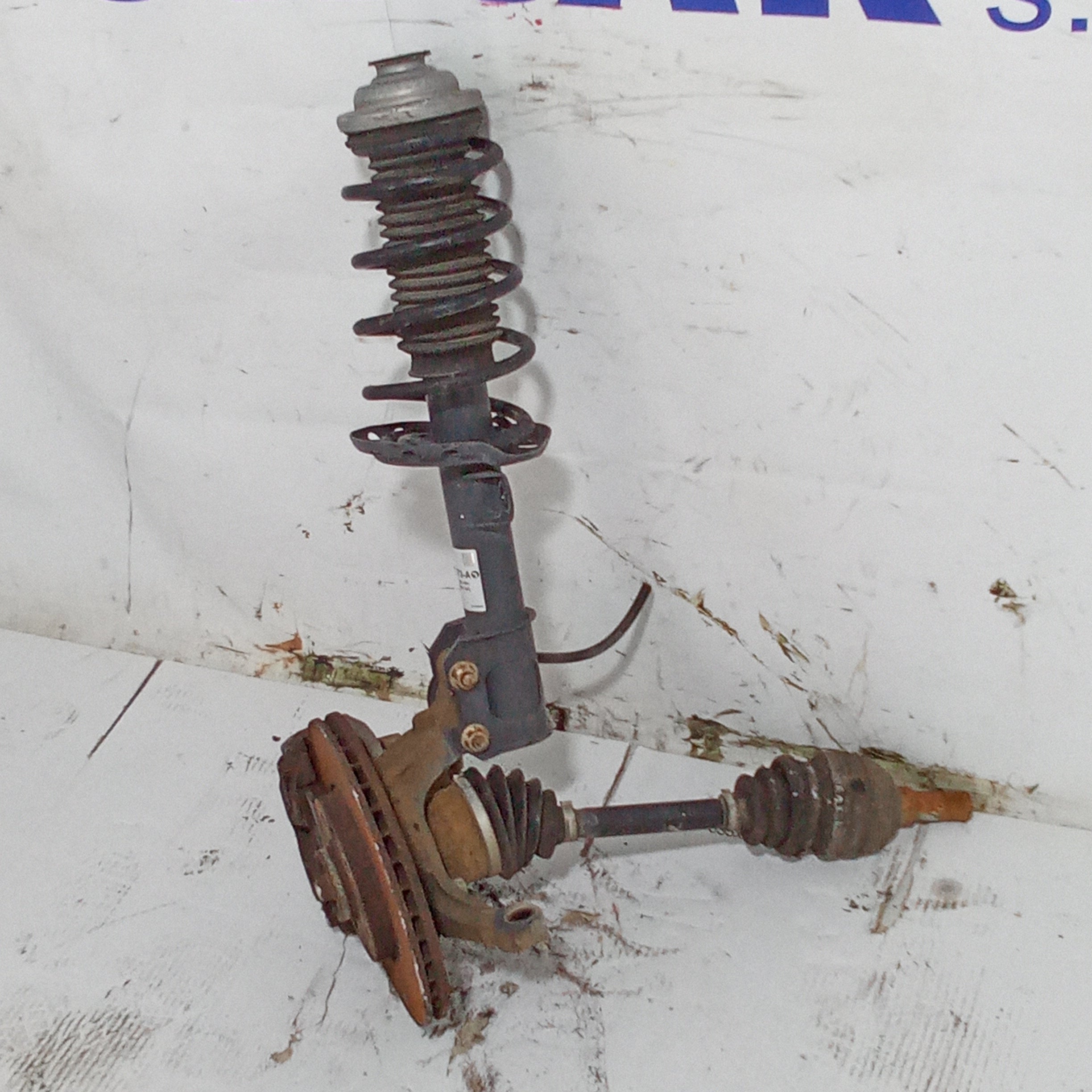 Front right steering knuckle complete Opel Astra 2.0cdti year 2007
