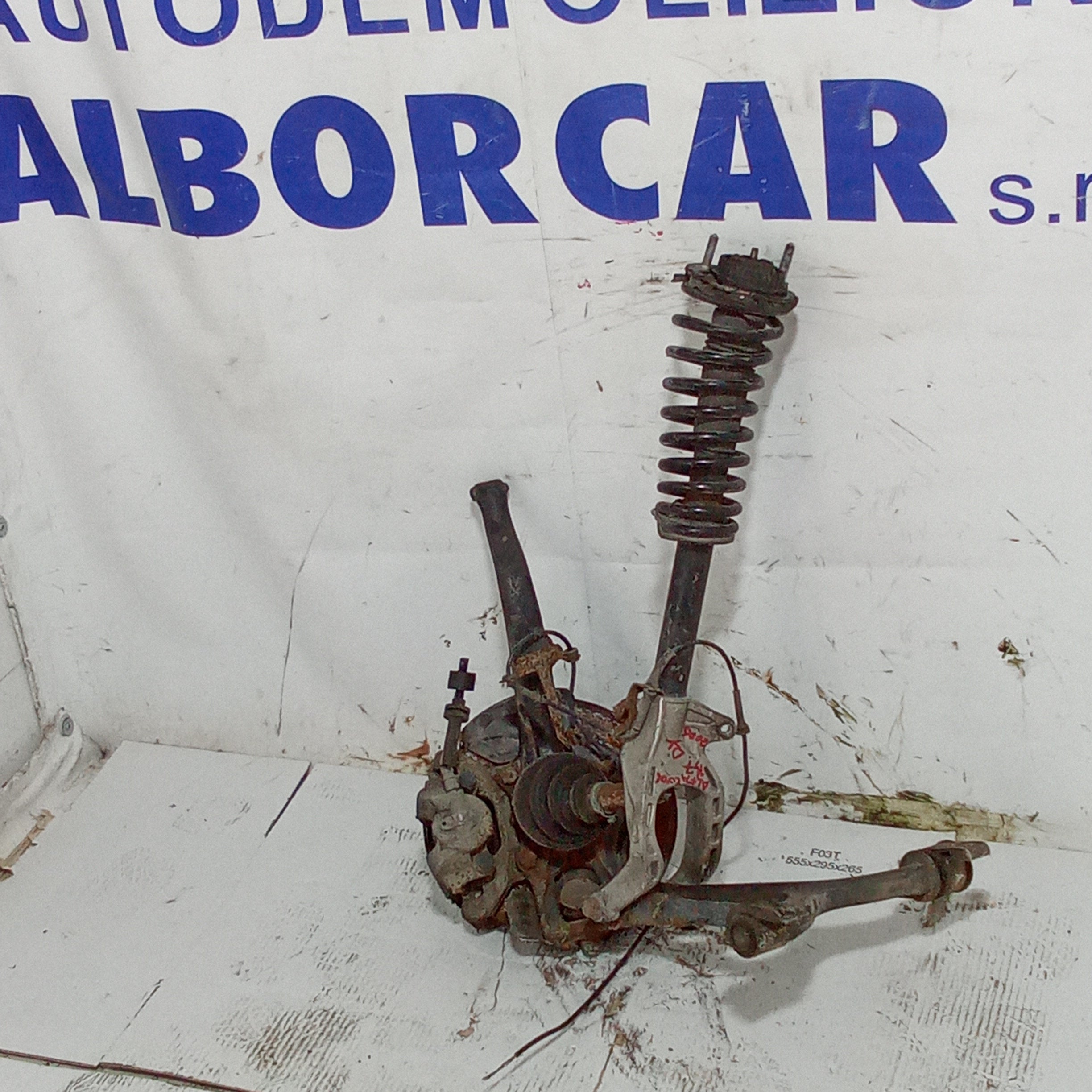 Complete right front steering knuckle Alfa 147 1.9jtd year 2006
