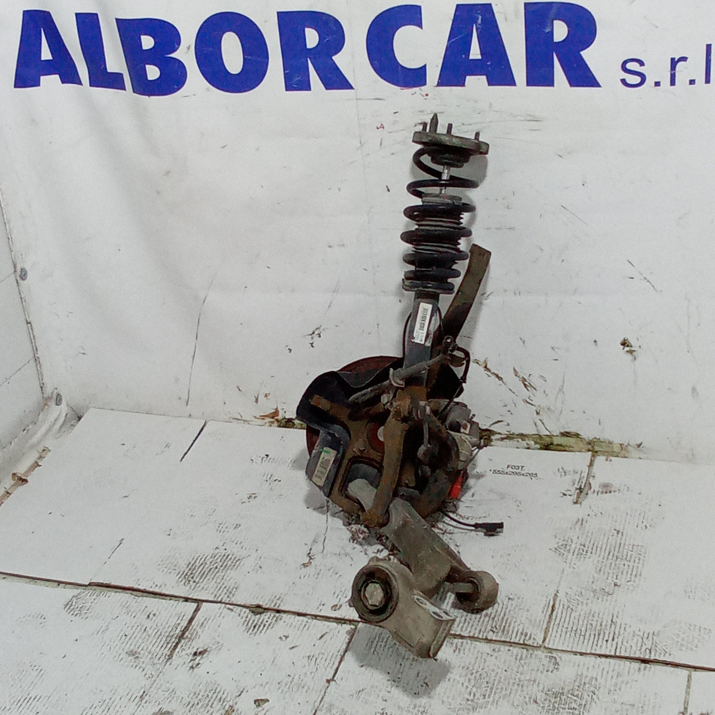 Complete front left hub carrier Alfa 159 1.9mjt year 2008