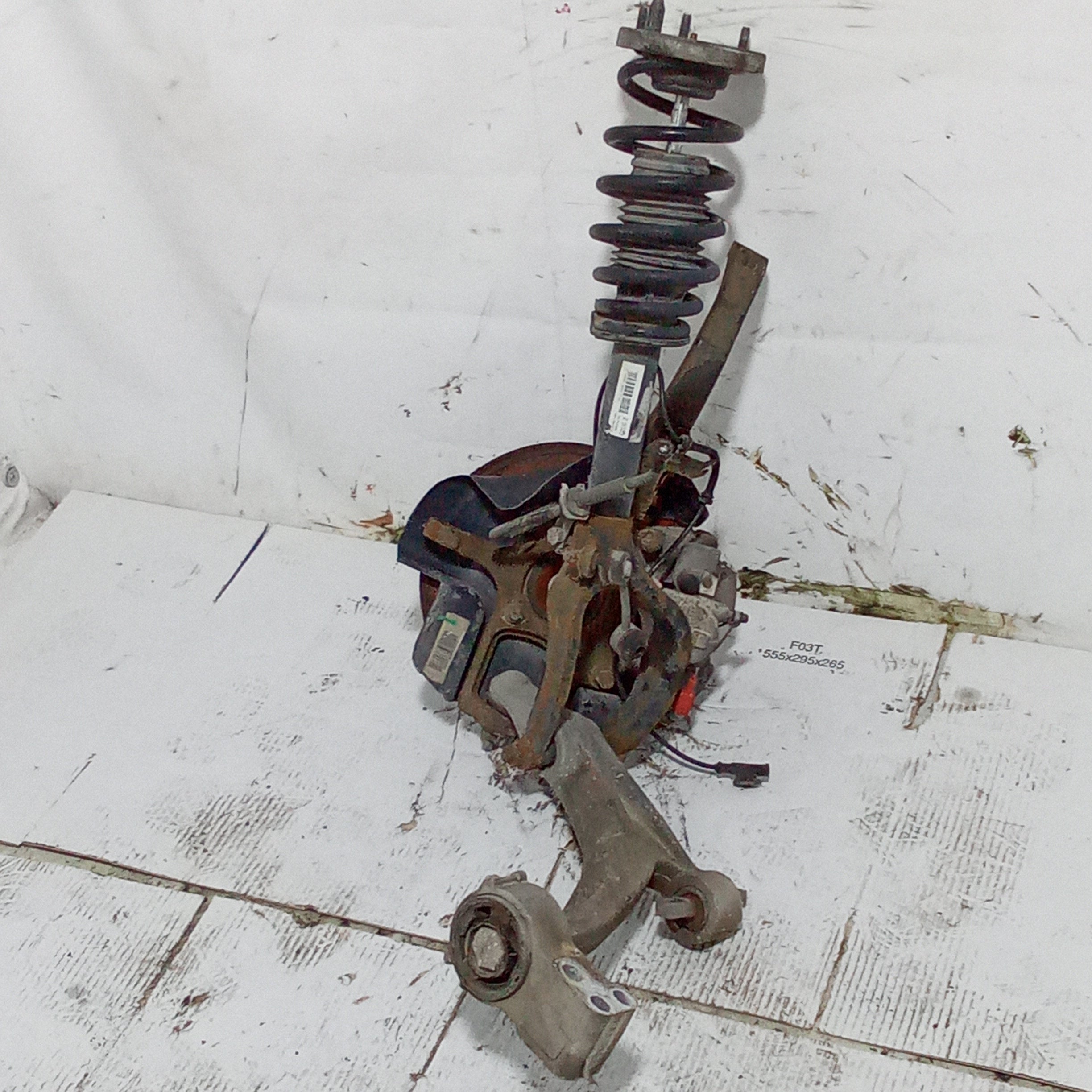 Complete front left hub carrier Alfa 159 1.9mjt year 2008