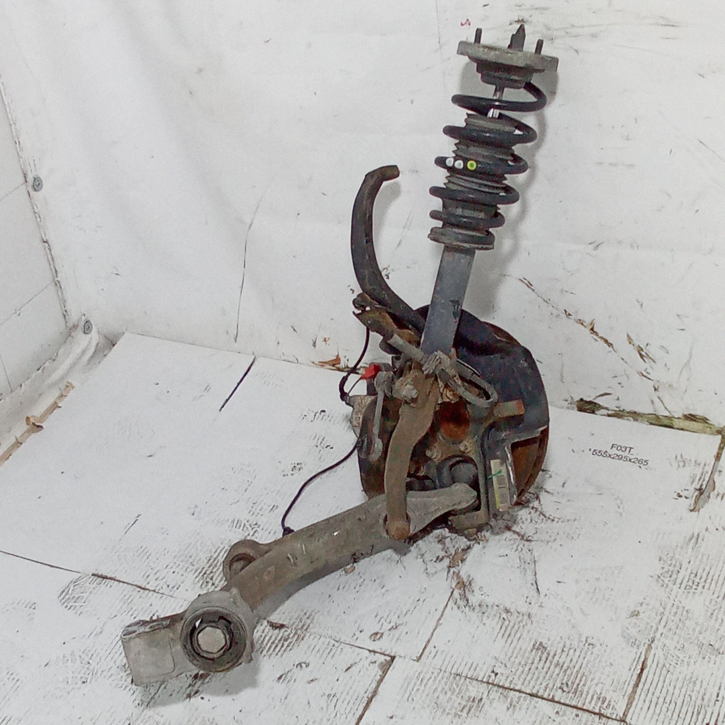 Mangueta delantera derecha completa Alfa 159 1.9 mjt año 2008