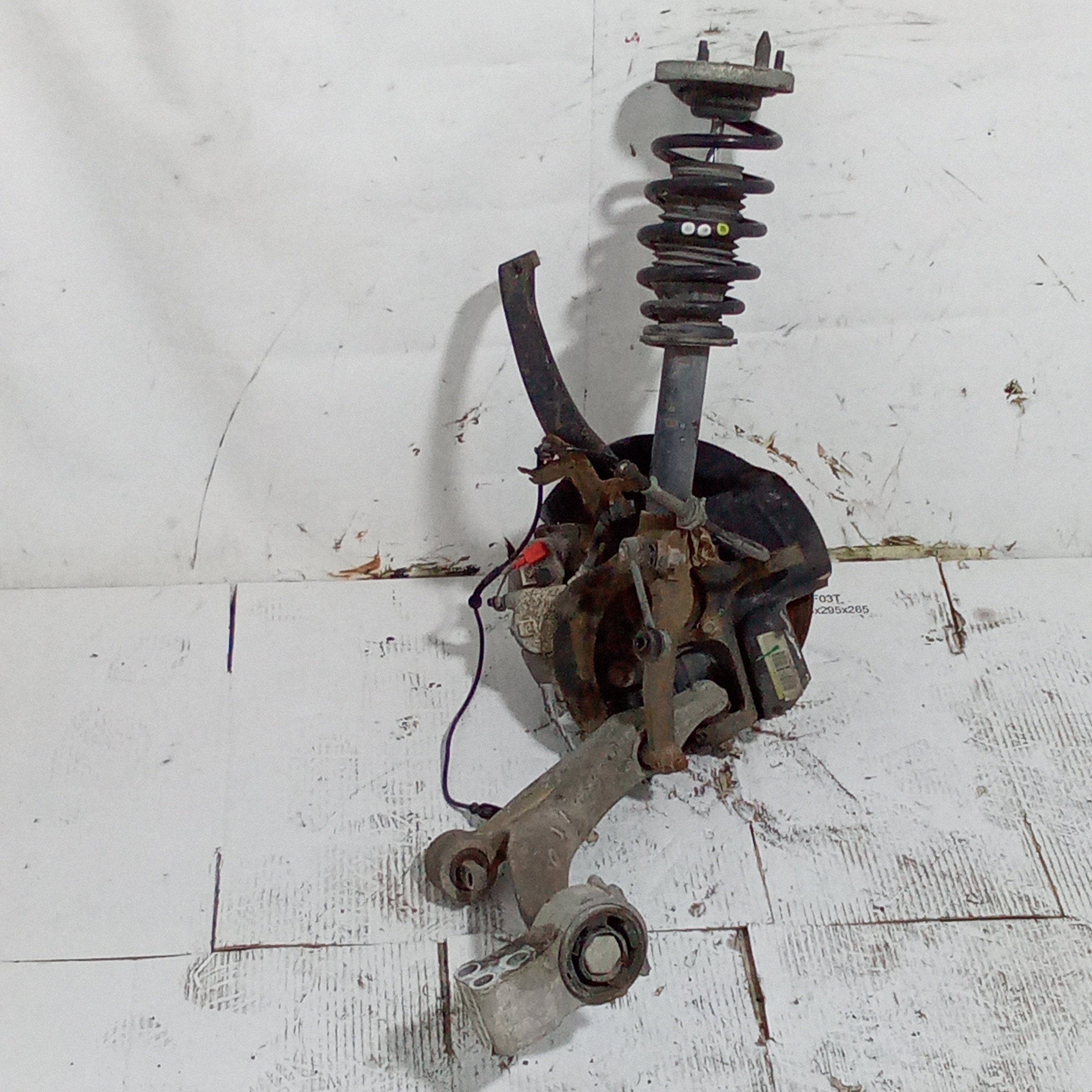 Mangueta delantera derecha completa Alfa 159 1.9 mjt año 2008