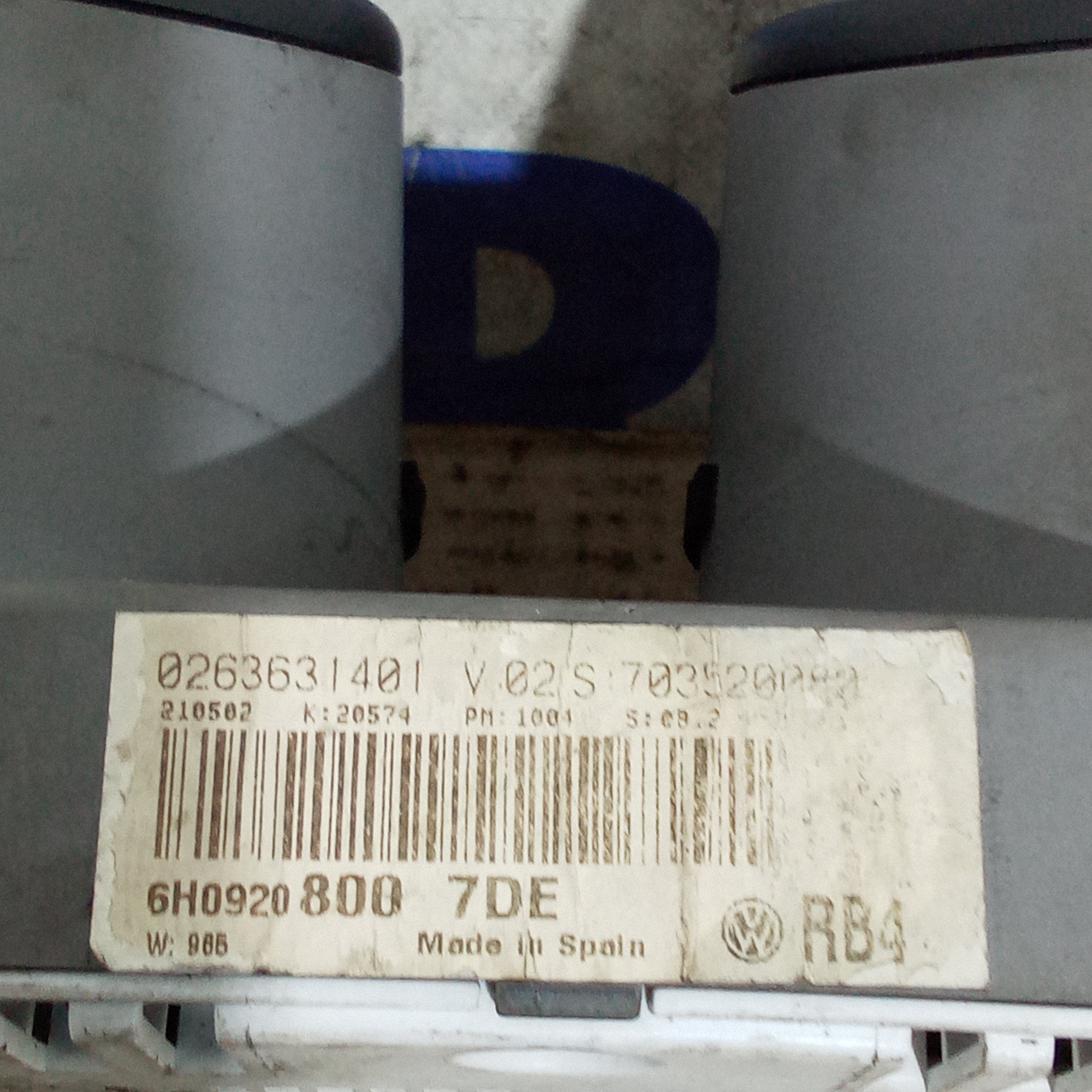 Instrument cluster Seat Arosa 1.0 petrol year 1998/2005