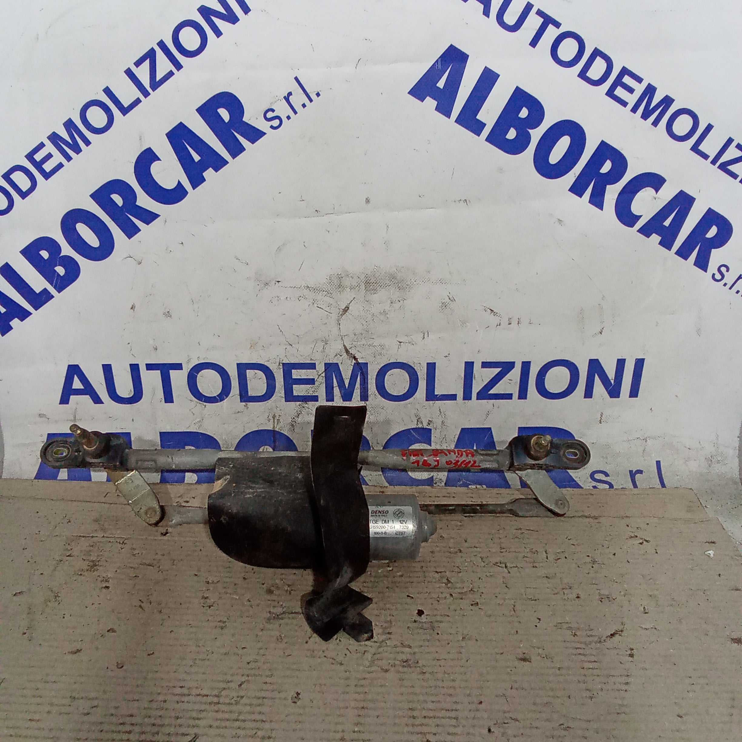 Motorino tergicristalli anteriore fiat panda 169 2 serie anno 2003/2012