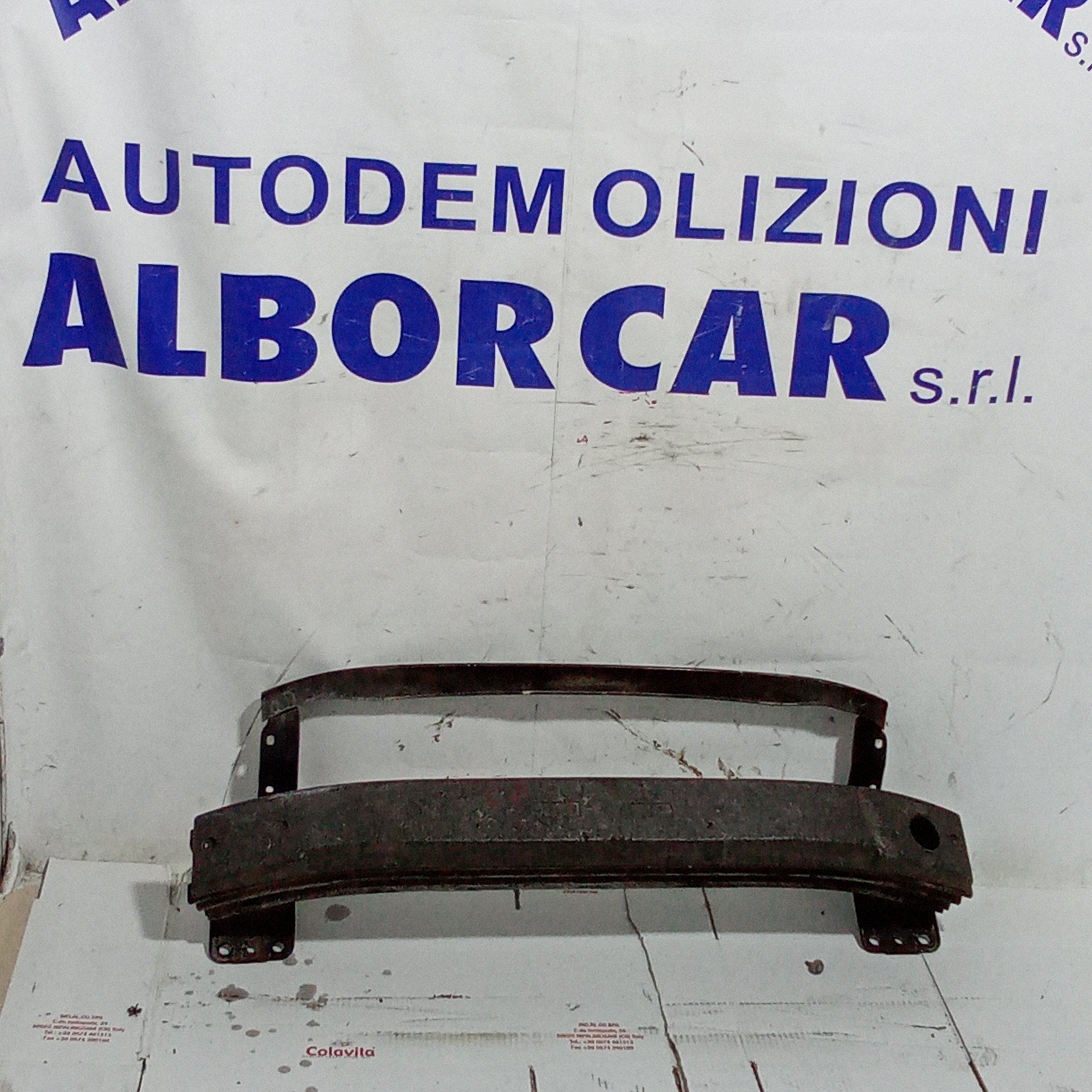 Travesaño delantero de parachoques Fiat Grande Punto 1.3 mjt 90cv año 2007