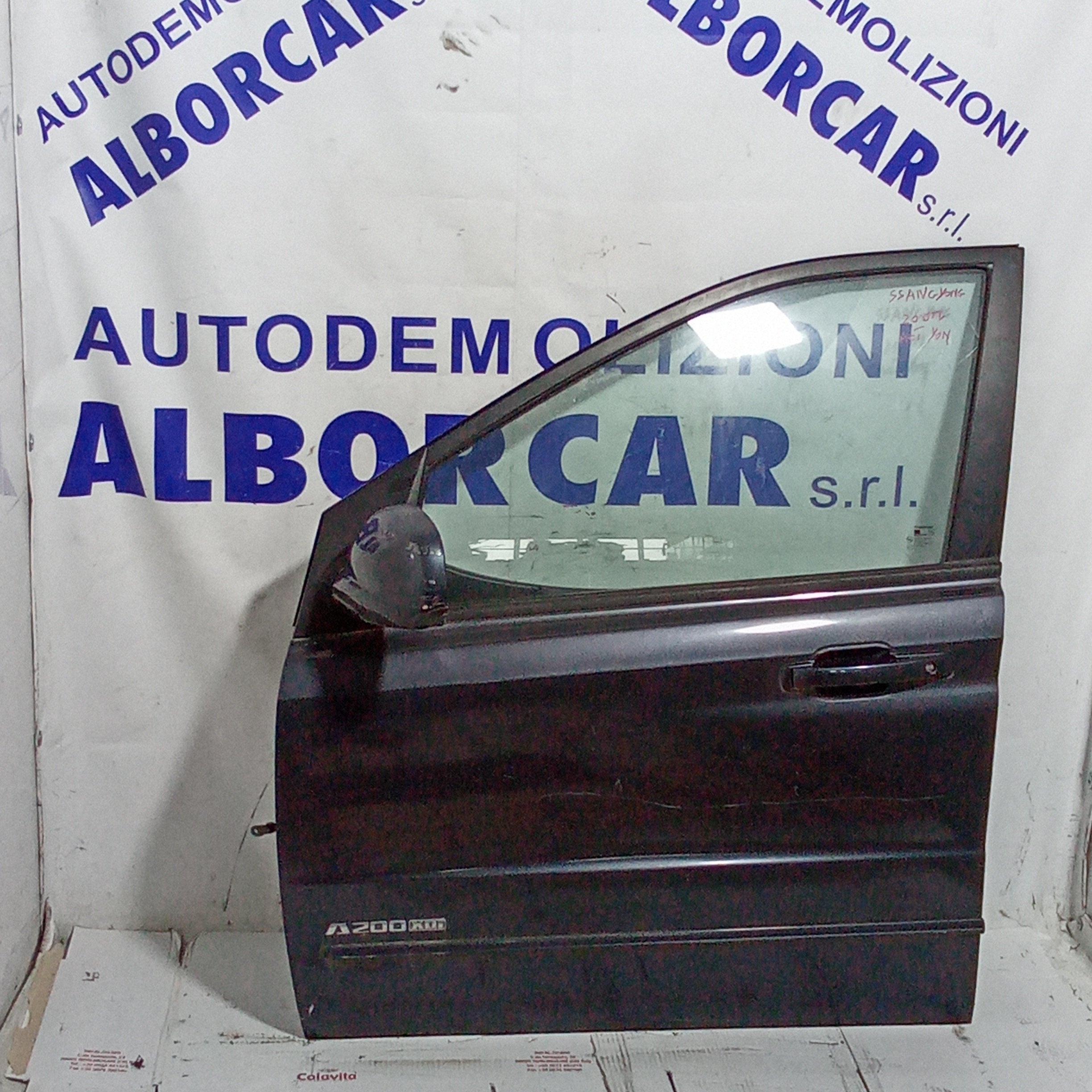 sportello anteriore sinistro (completo) ssangyong action anno 2007