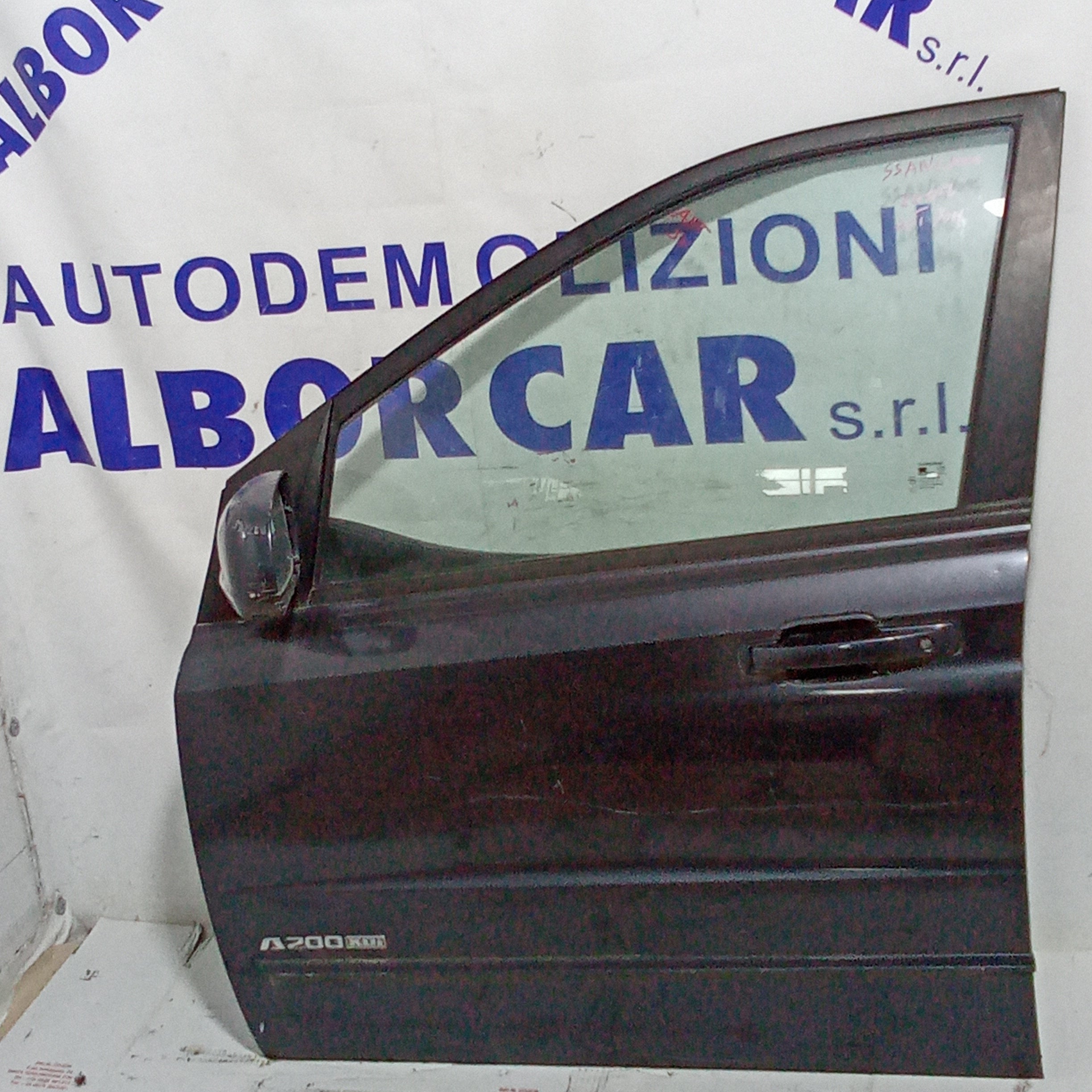 sportello anteriore sinistro (completo) ssangyong action anno 2007