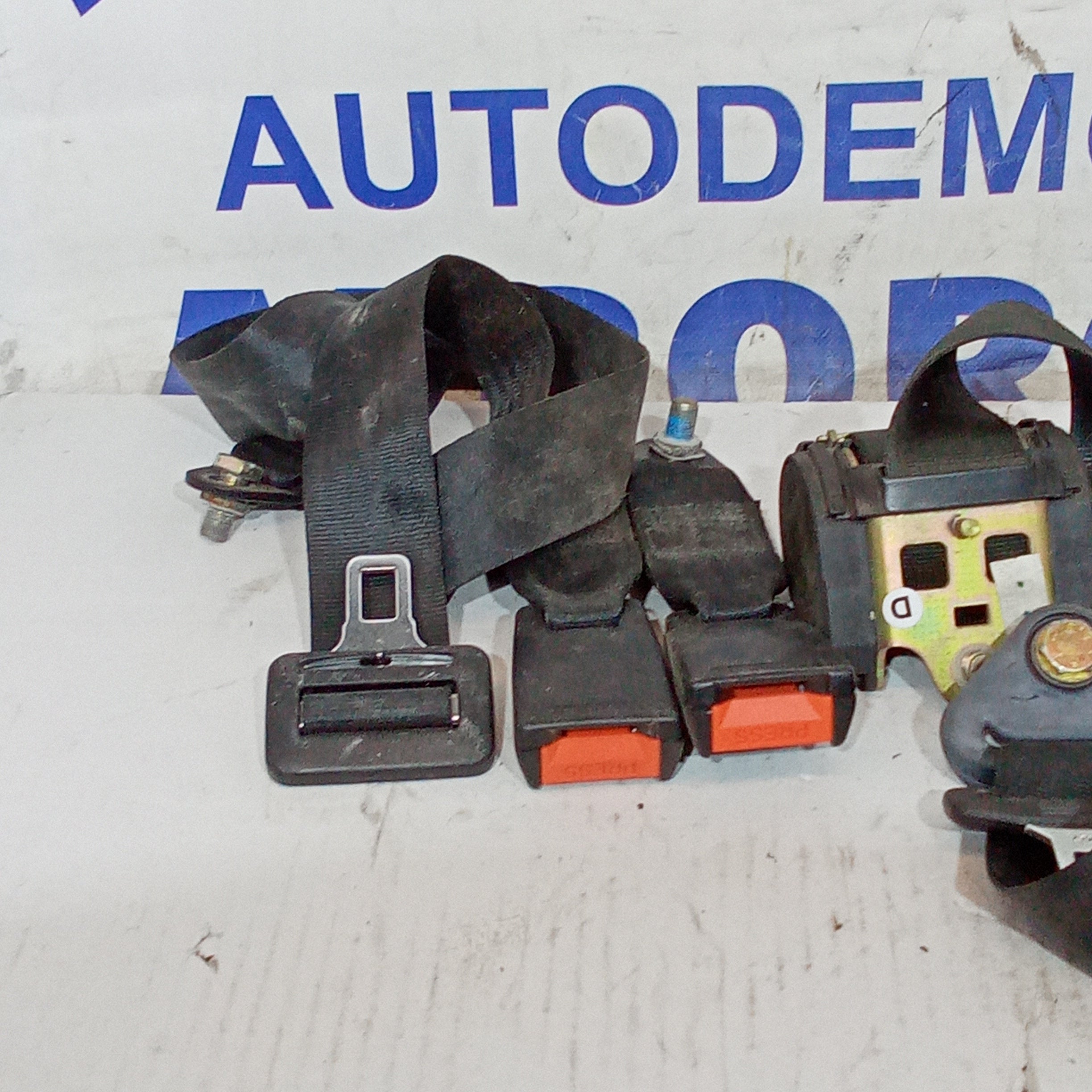 Cinture di sicurezza posteriori kit completo fiat panda 1 serie