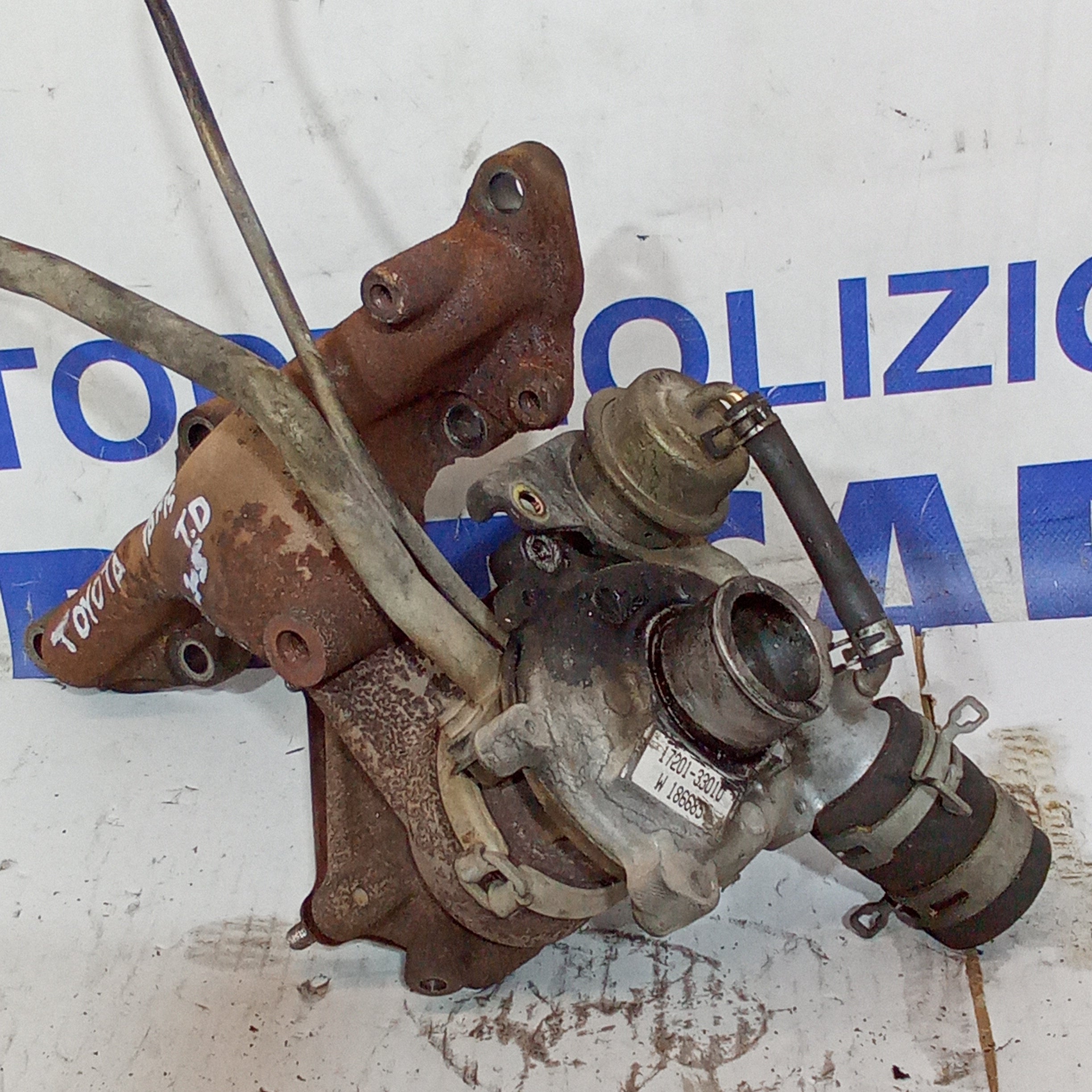 Turbina toyota yaris 1.4cdti anno 2004