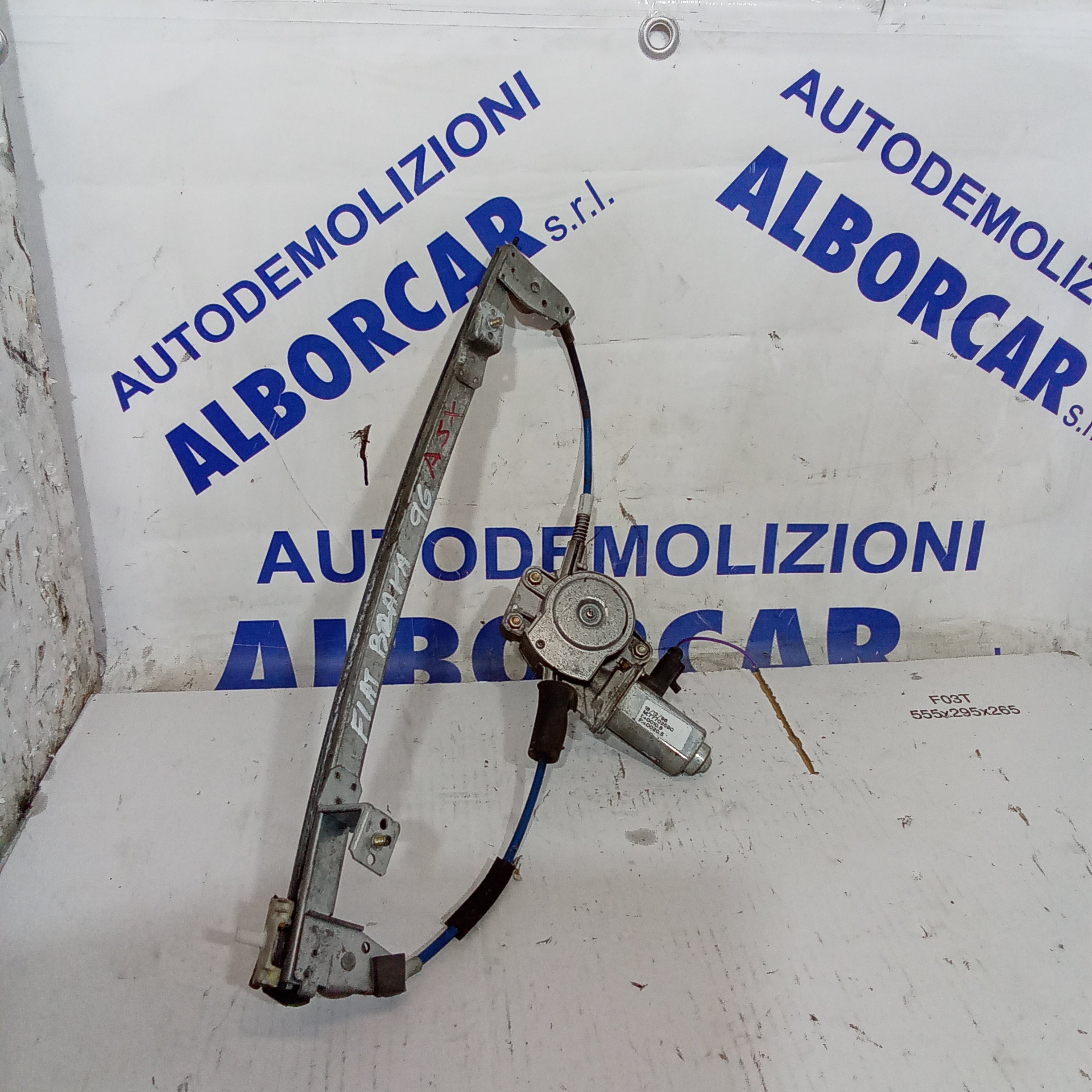 Motorino alzavetri anteriore sinistra fiat brava anno 1996