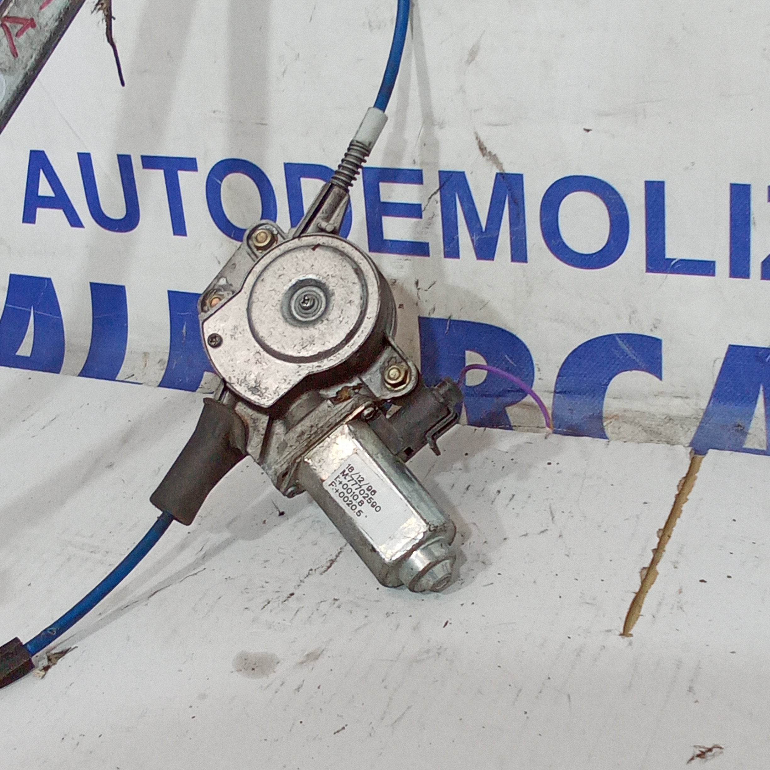 Motorino alzavetri anteriore sinistra fiat brava anno 1996