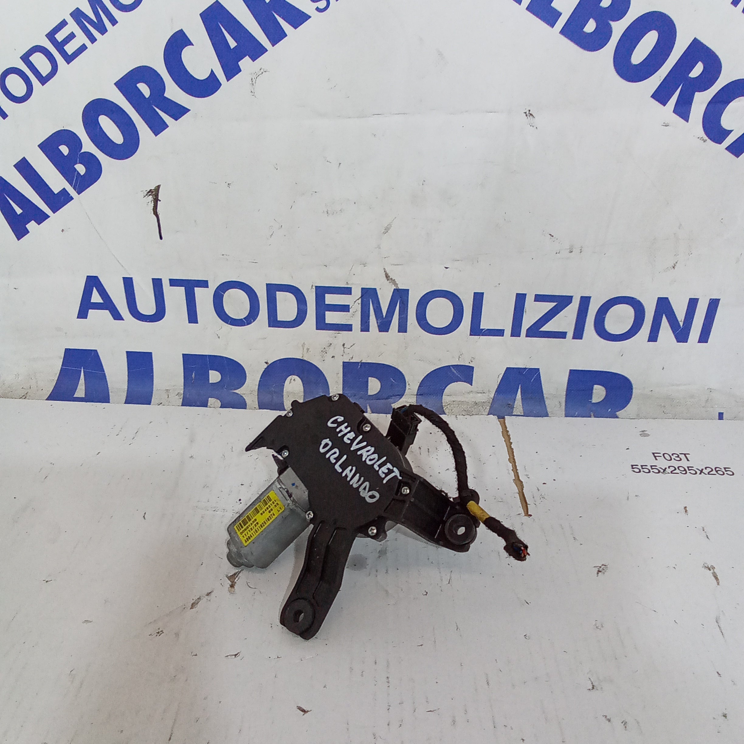 Motorino tergicristalli posteriore chevrolet orlando anno 2011