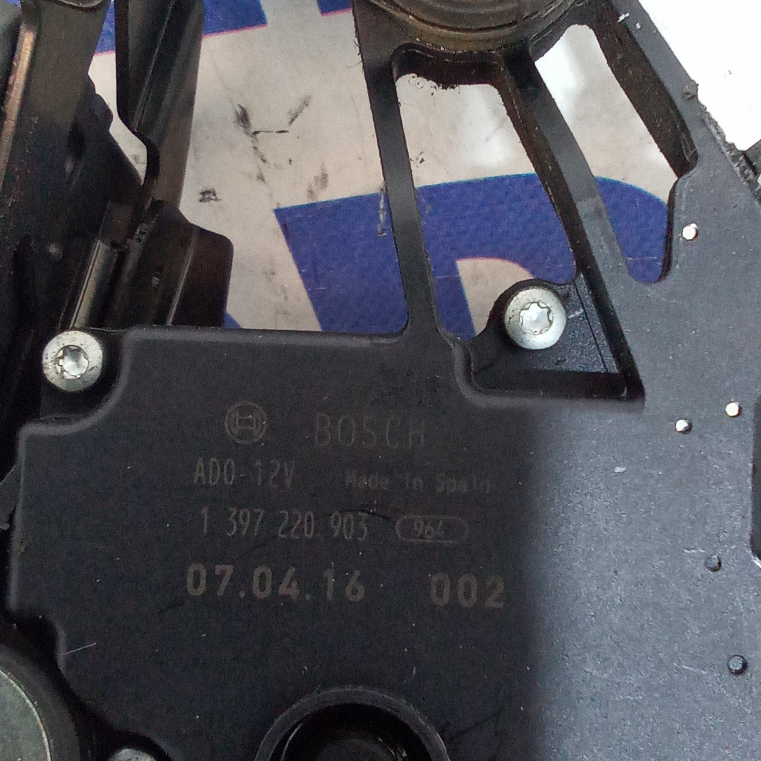 Motorino tergicristalli postriore bmw 320d anno 2007