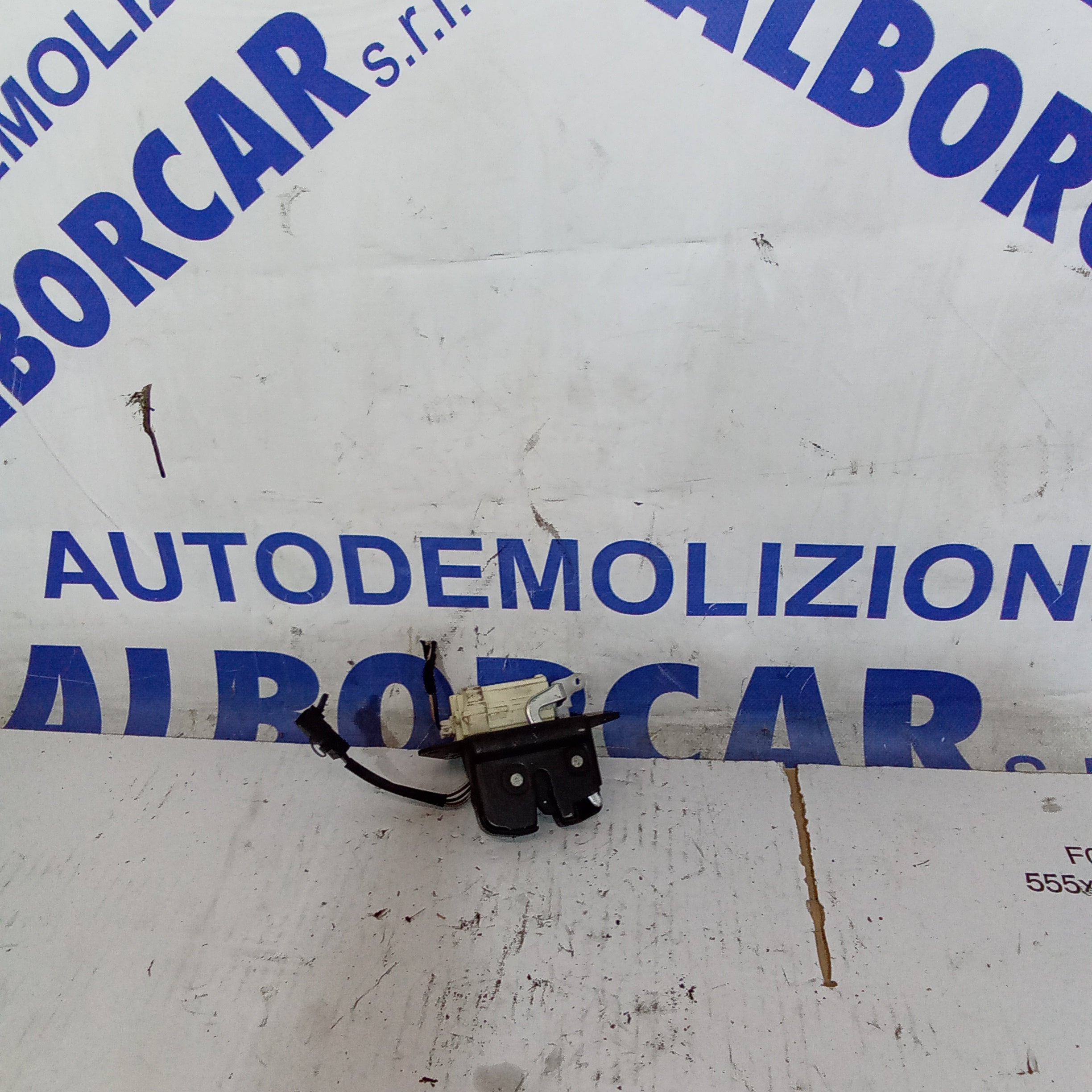 Serratura cofano baule fiat panda anno 2007