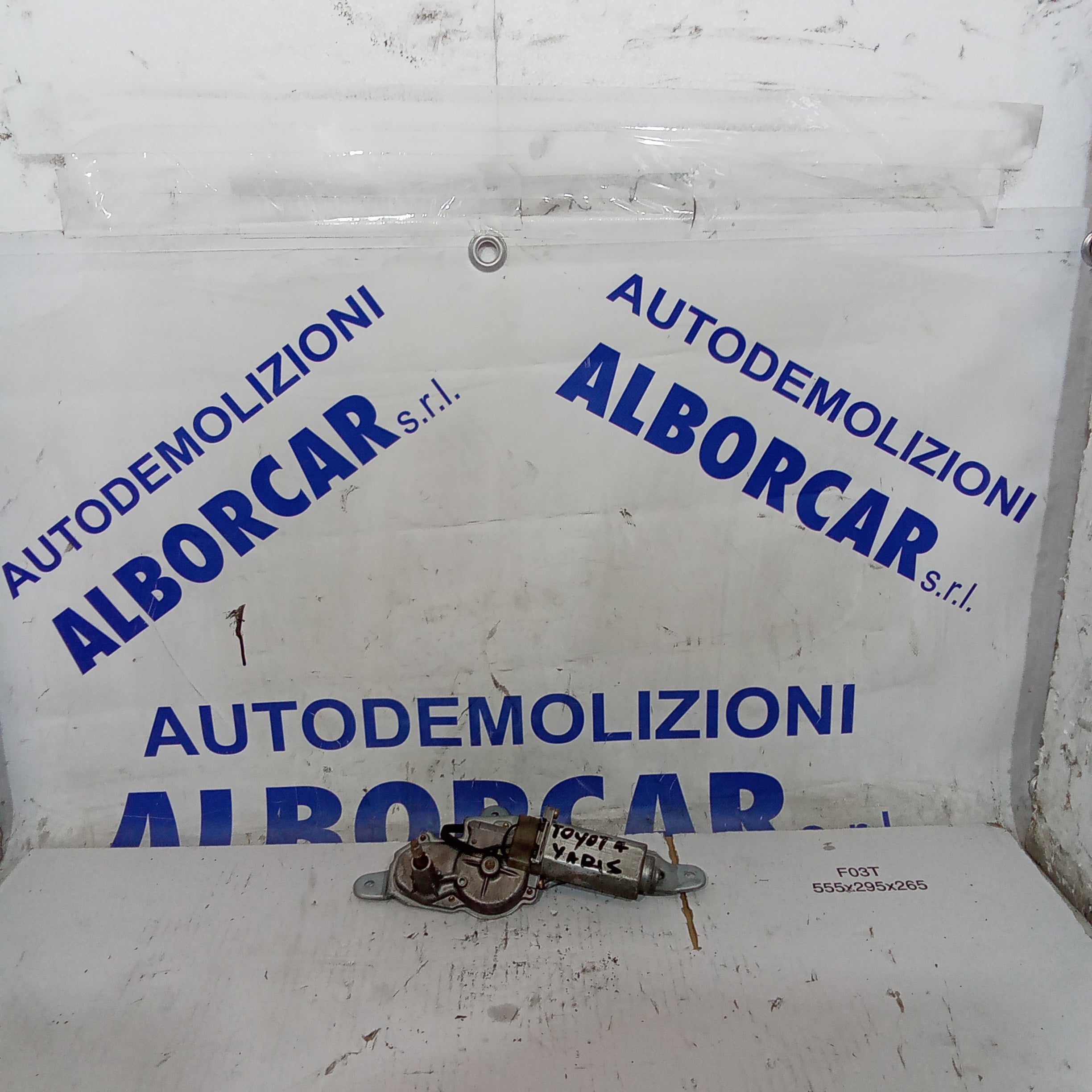 Motorino tergicristalli posteriore toyota yaris anno 2005