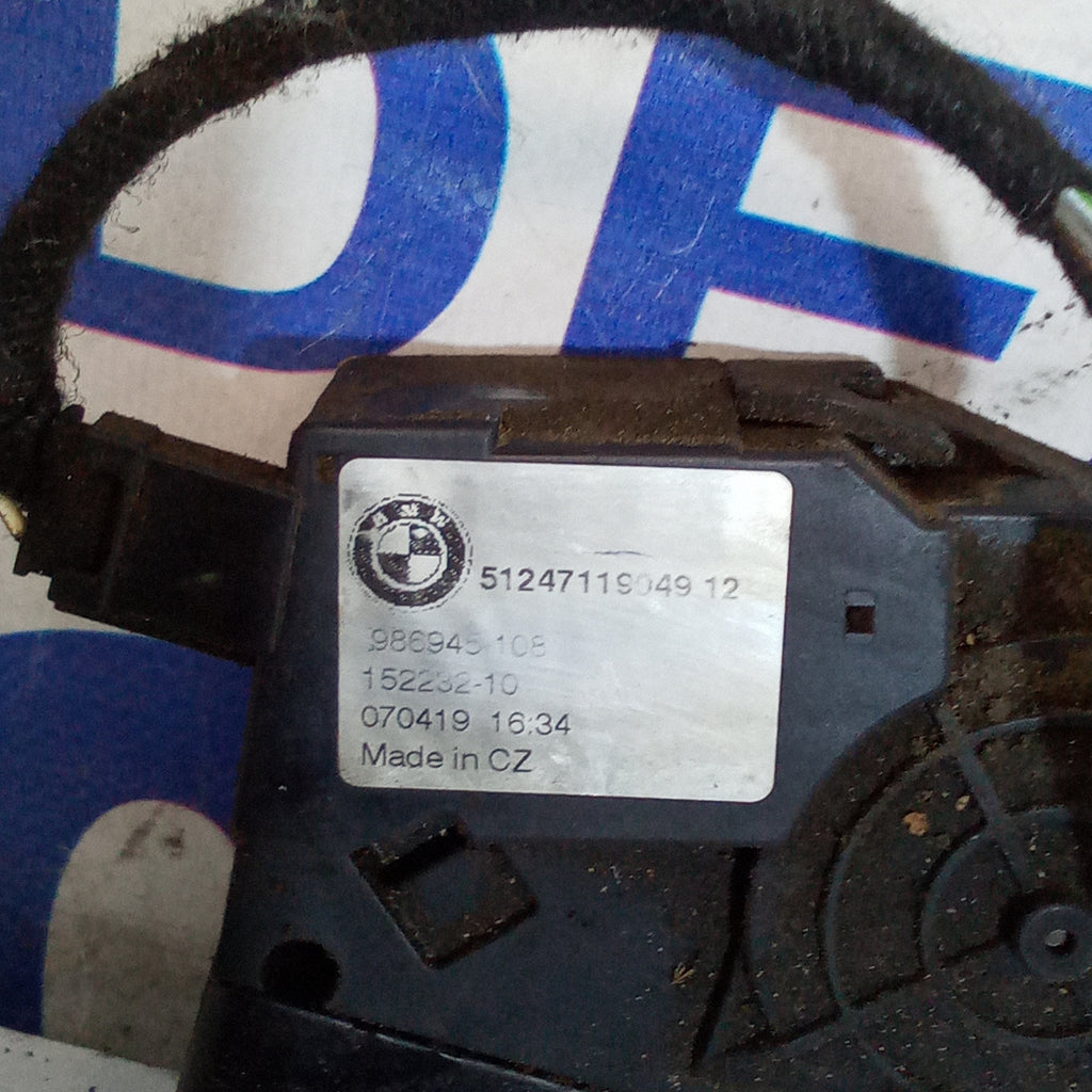Serratura cofano baule bmw 320d anno 2007