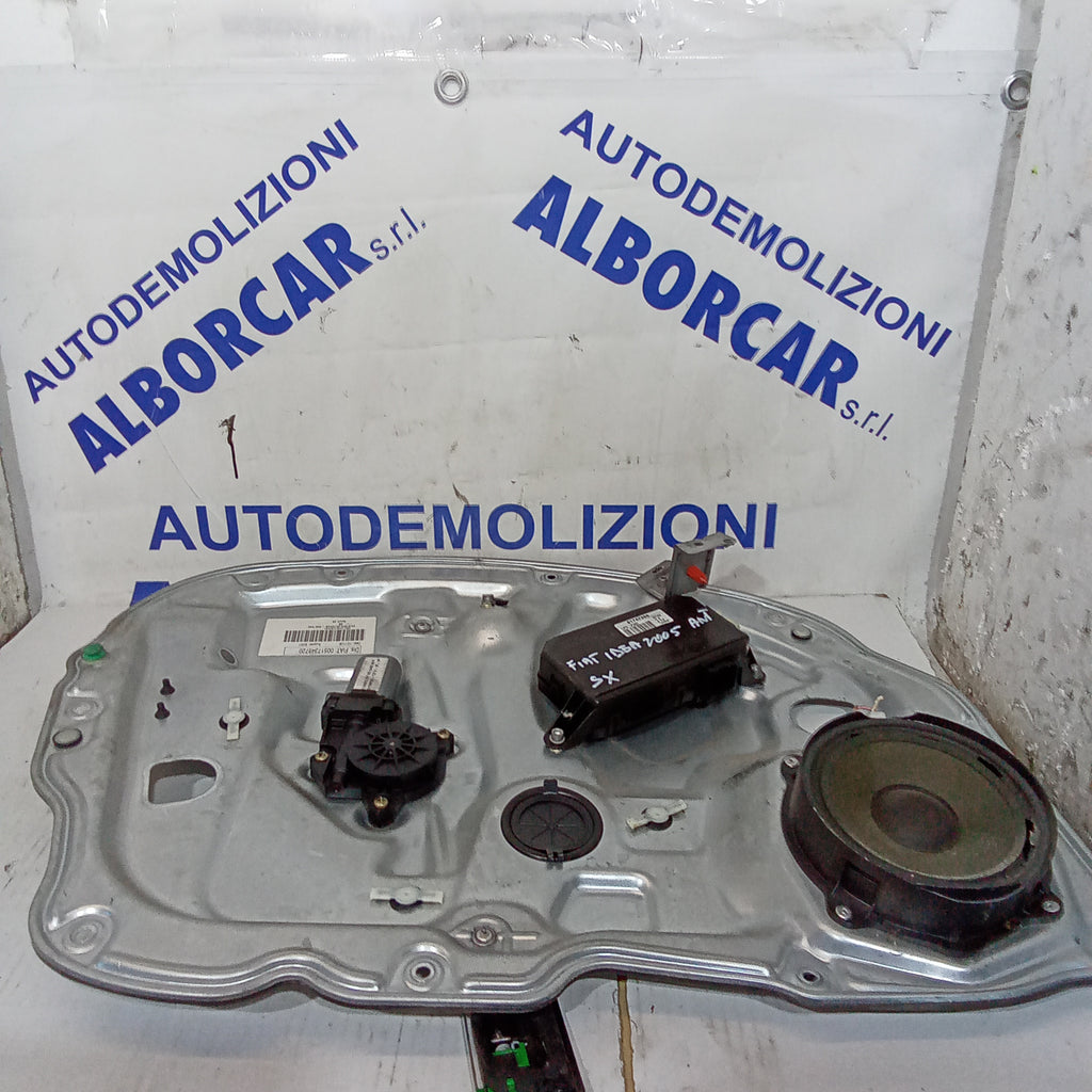 Motor elevavidrios delantero izquierdo completo Fiat Idea año 2005